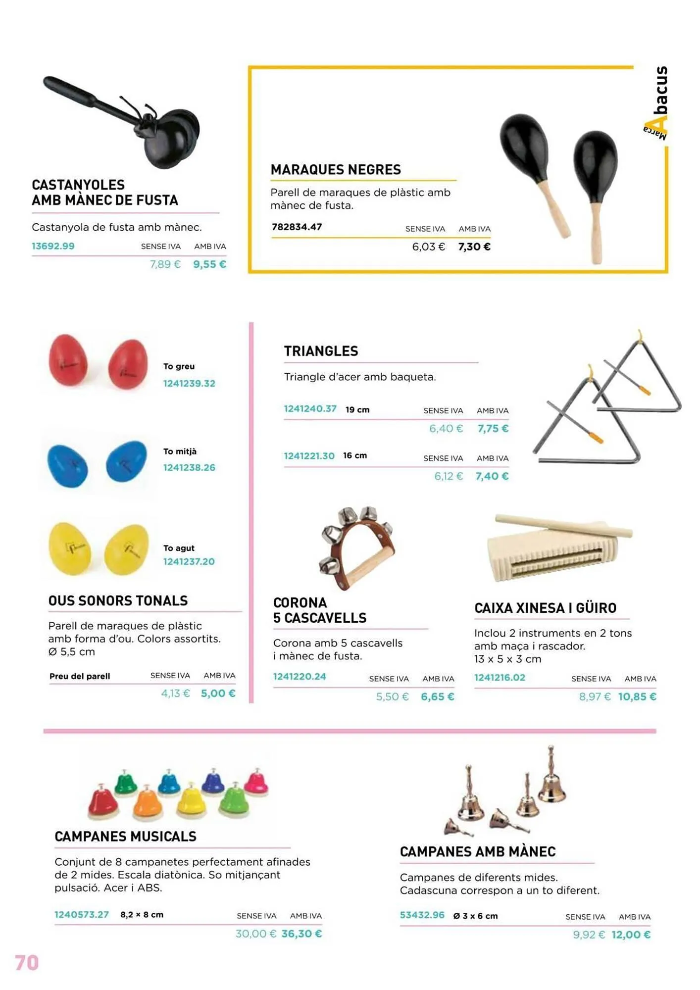 Catálogo de Folleto Abacus 22 de mayo al 28 de febrero 2024 - Página 72