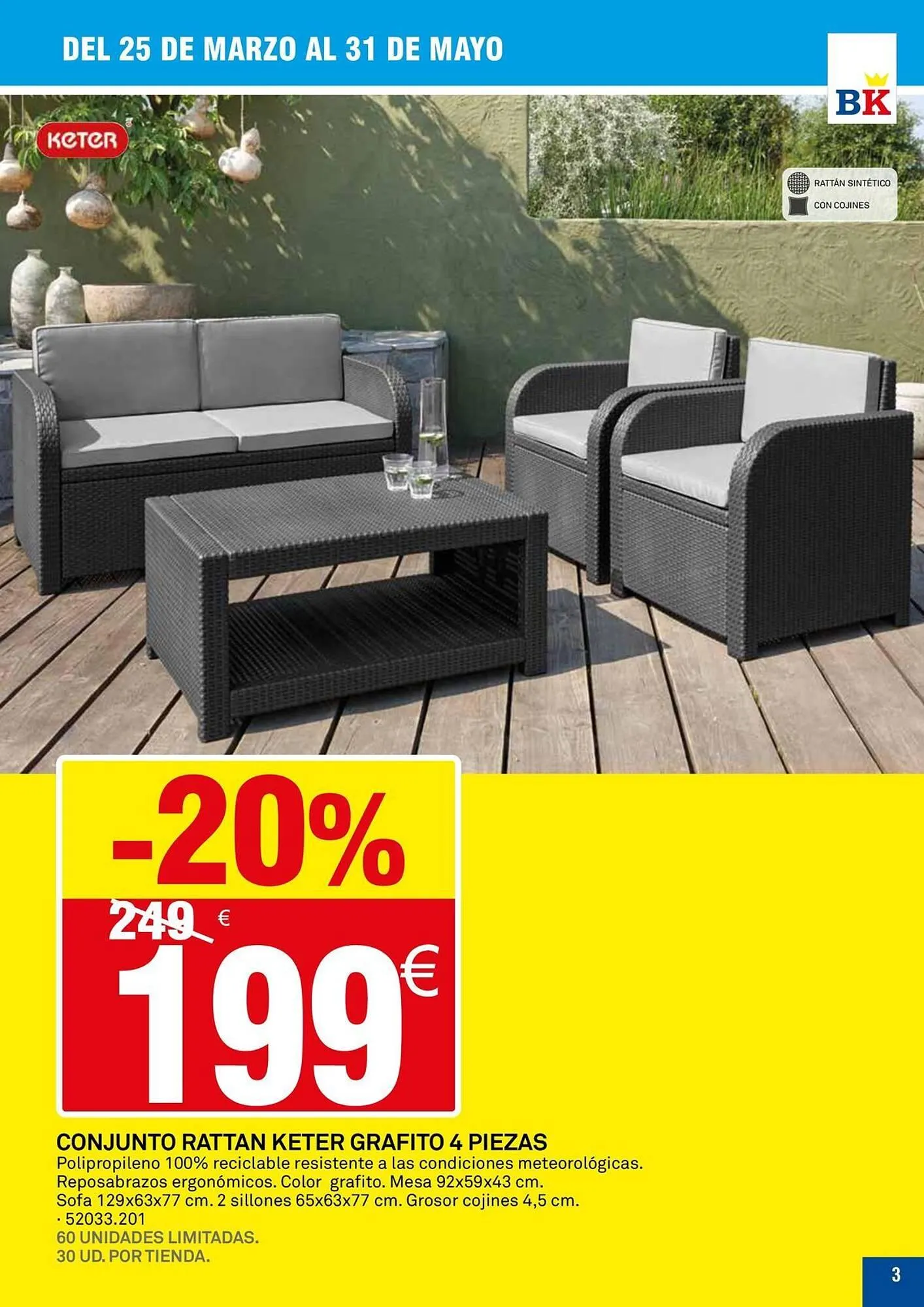 Catálogo de Catálogo Bricoking 25 de marzo al 31 de mayo 2026 - Página 3