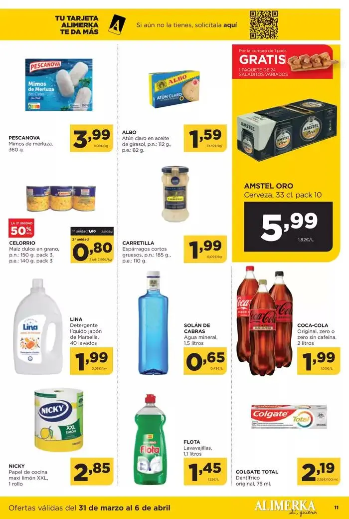 Catálogo de Catálogo Alimerka 31 de marzo al 6 de abril 2025 - Página 11