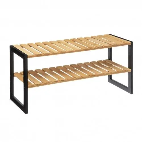 ZAPATERO DE BAMBÚ NEGRO