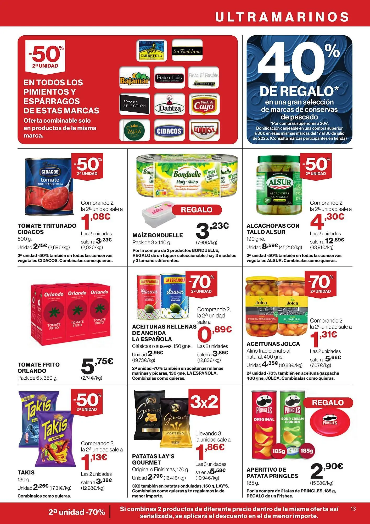 Catálogo de Folleto Supercor 3 de julio al 16 de julio 2025 - Página 13