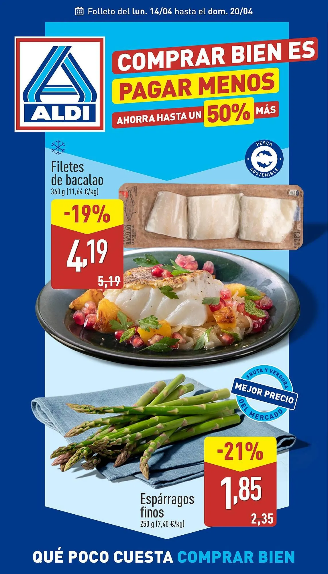 Catálogo de Folleto ALDI 14 de abril al 20 de abril 2025 - Página 1