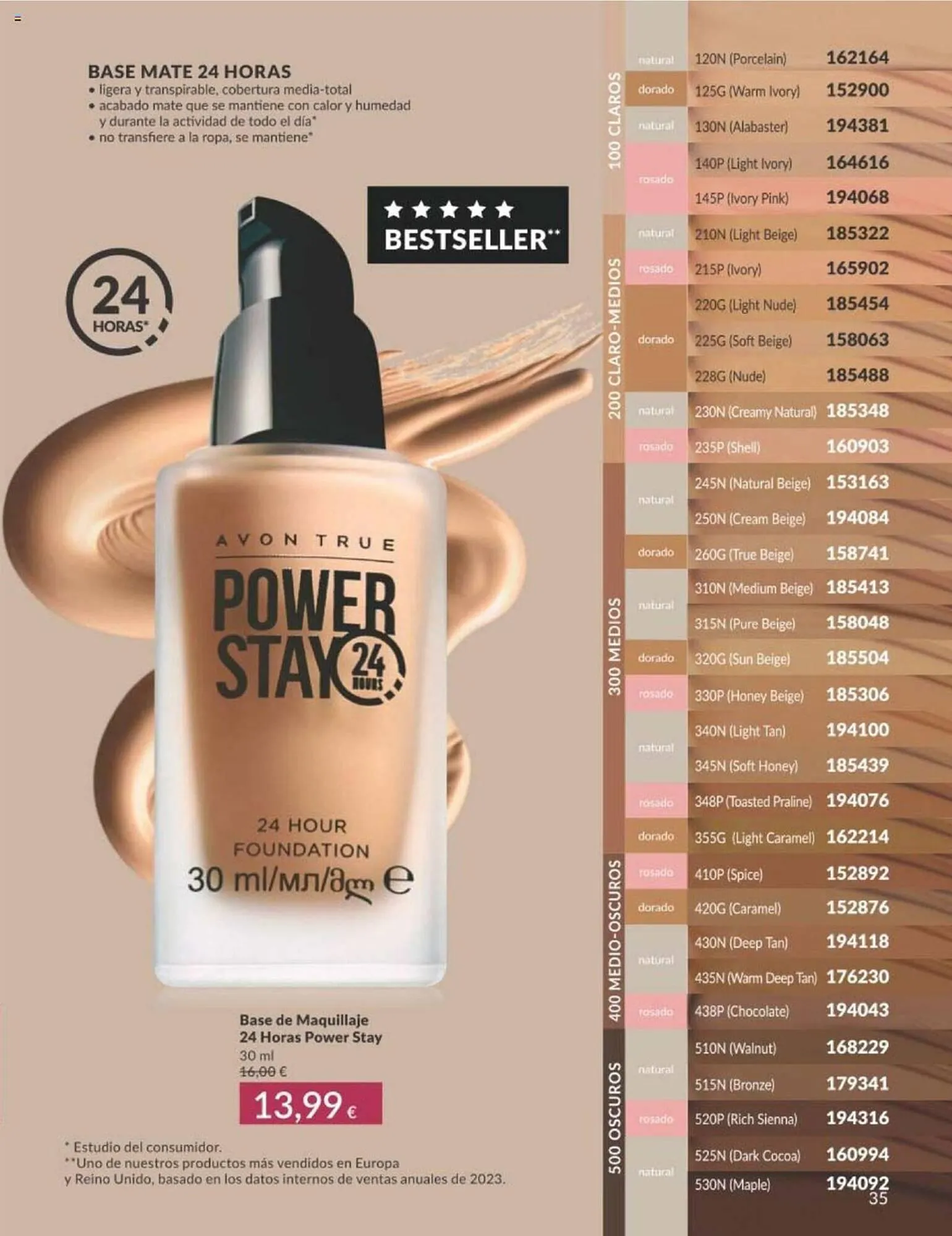 Catálogo de Folleto AVON 10 de abril al 30 de abril 2024 - Página 124