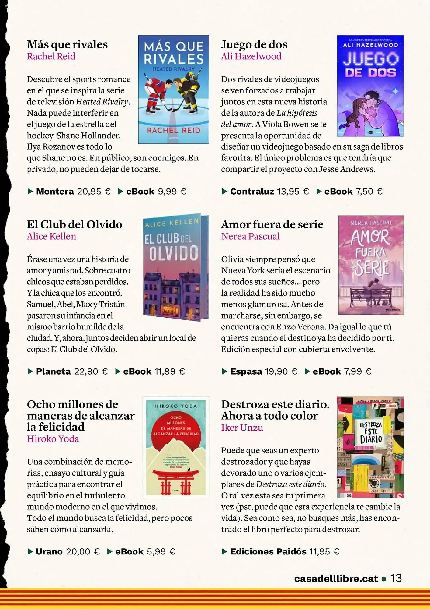 Catálogo de Catálogo Casa del Libro 1 de abril al 22 de abril 2026 - Página 13