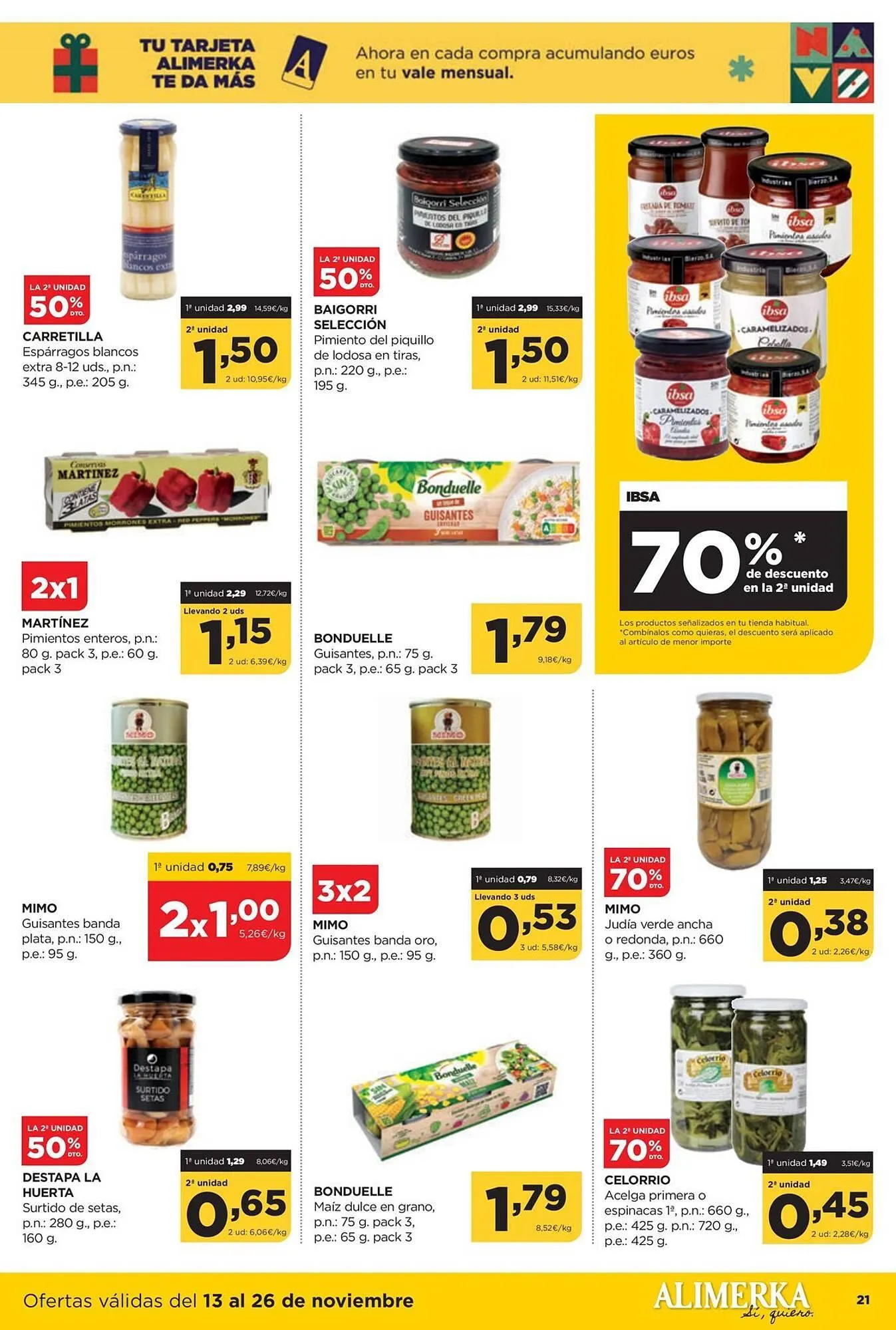 Catálogo de Folleto Alimerka 13 de noviembre al 26 de noviembre 2025 - Página 23
