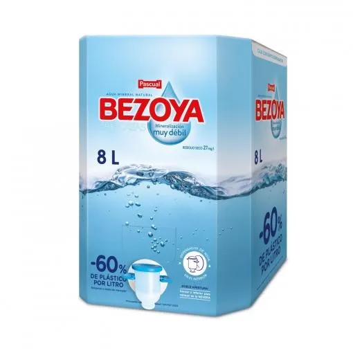 Agua mineral Bezoya grifo 8 l.