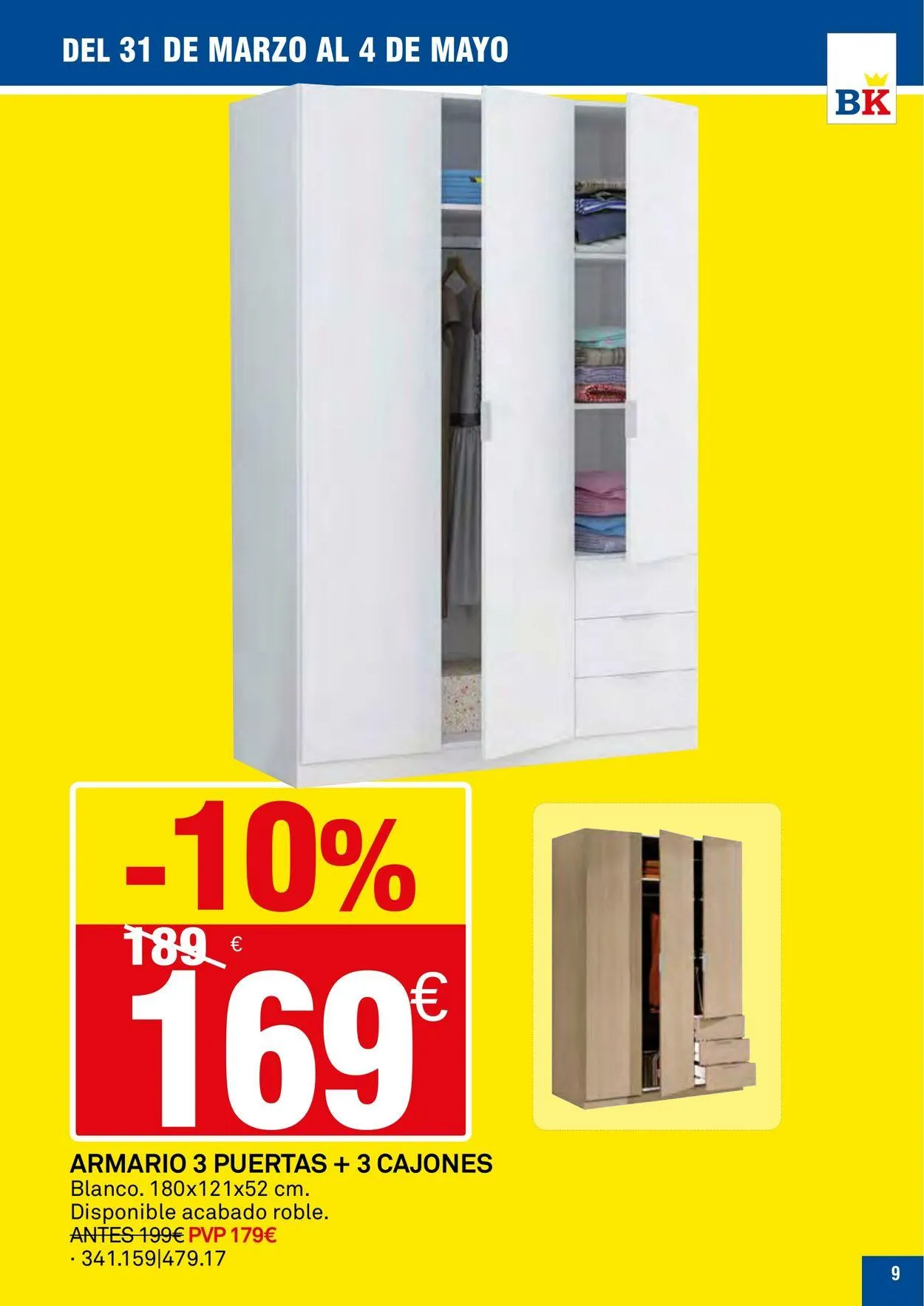 Catálogo de Bricoking Oferta actual 31 de marzo al 14 de abril 2025 - Página 9