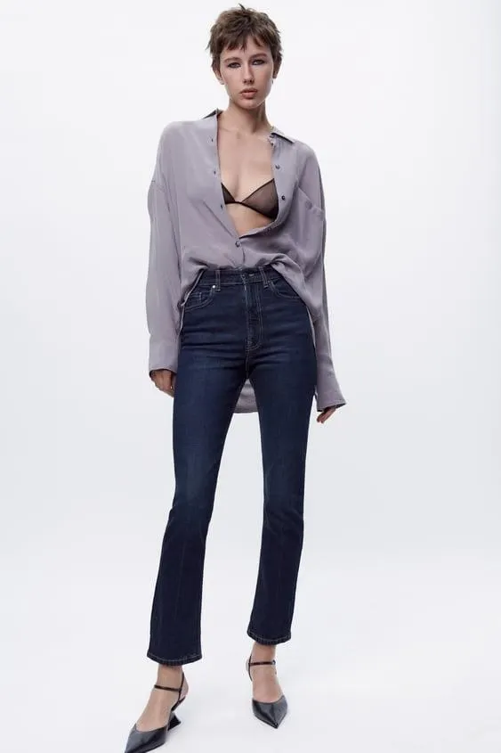 JEANS ZW SLIM TIRO ALTO CONTOUR