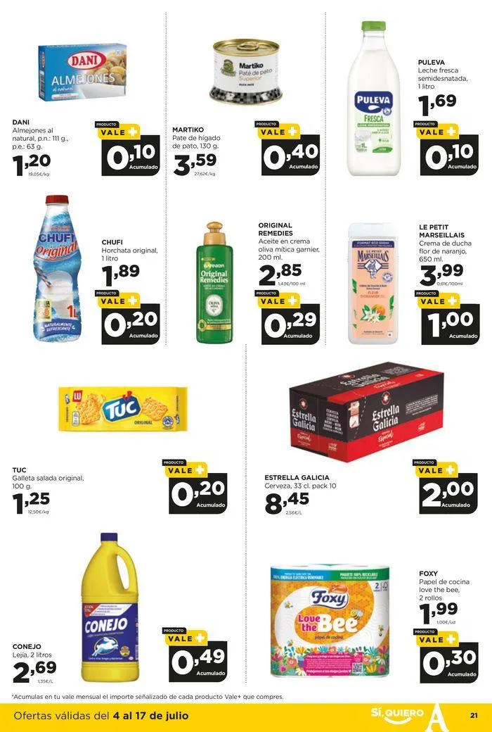 Catálogo de Catálogo Alimerka 4 de julio al 17 de julio 2024 - Página 23