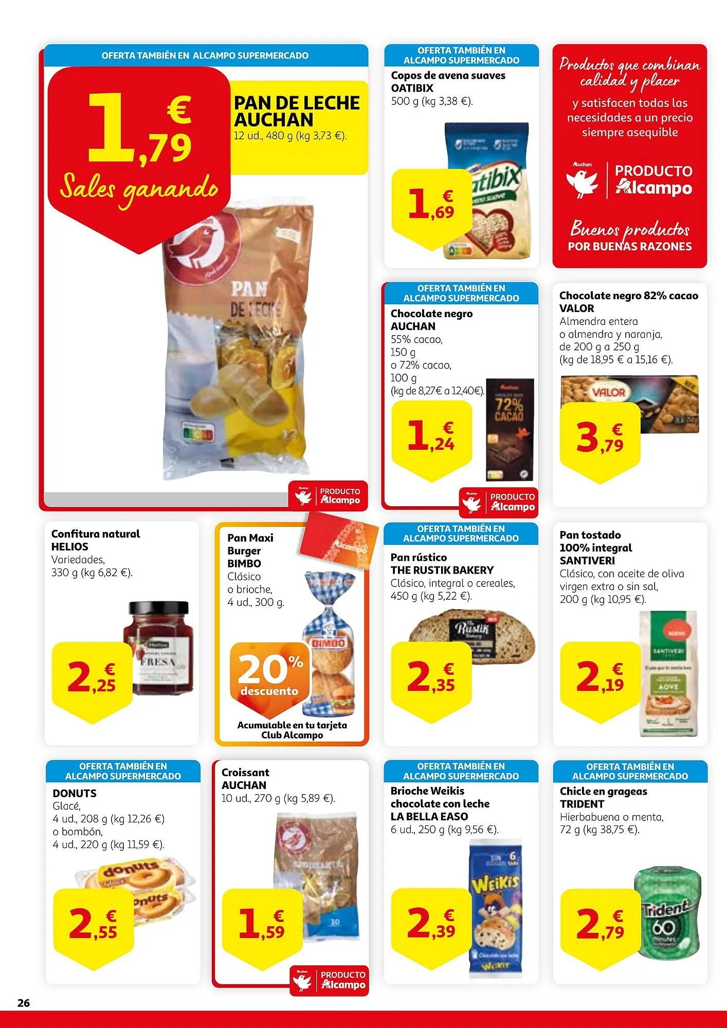 Catálogo de Folleto Alcampo 19 de julio al 31 de julio 2024 - Página 26