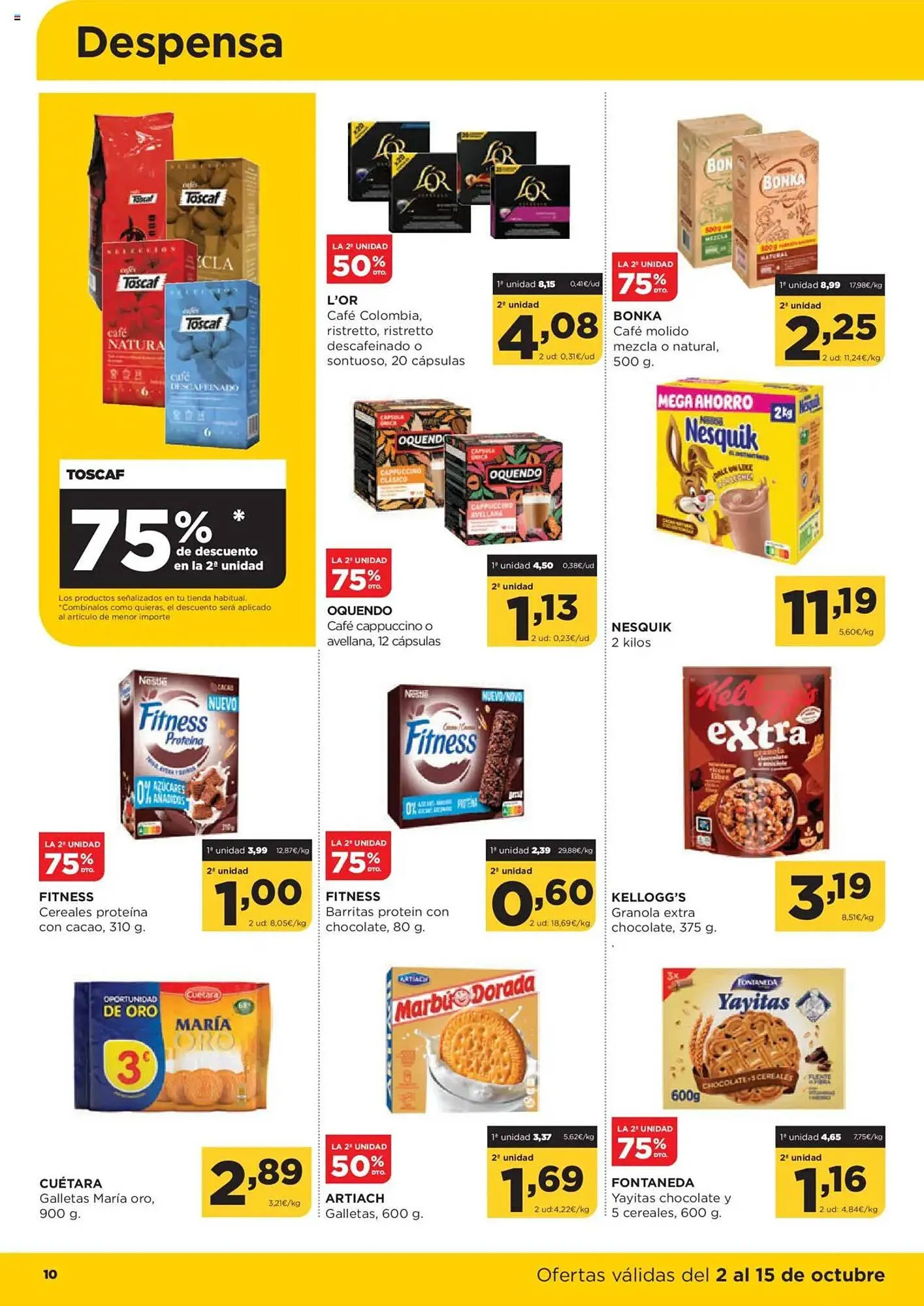 Catálogo de Folleto Alimerka 2 de octubre al 15 de octubre 2025 - Página 10