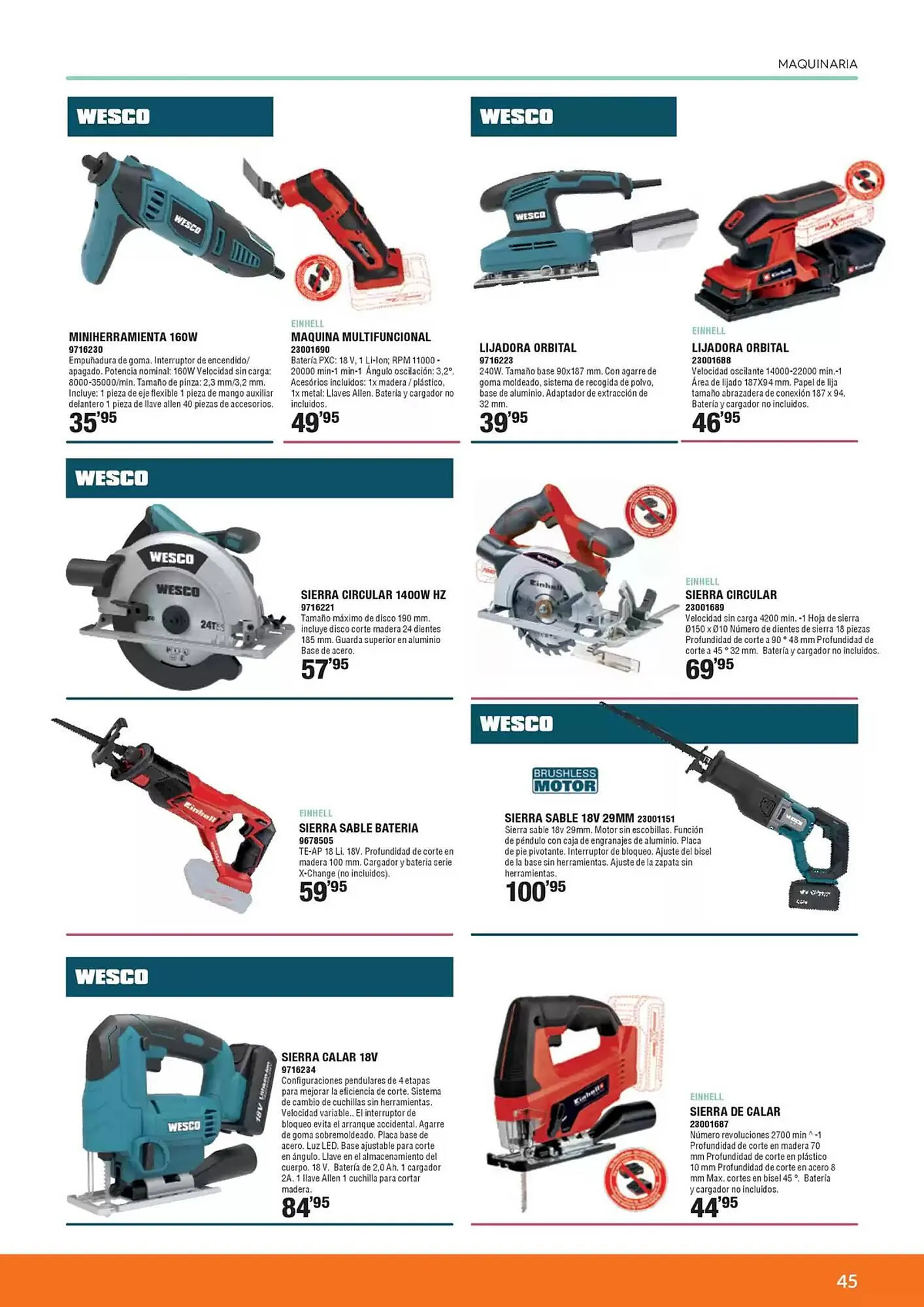 Catálogo de Folleto Optimus 22 de mayo al 12 de agosto 2025 - Página 45
