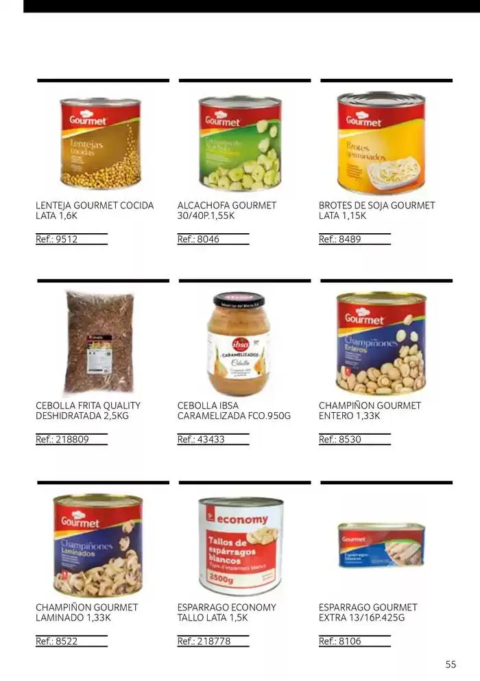 Catálogo de Nuestra selección de hostelería 1 de marzo al 30 de abril 2025 - Página 55