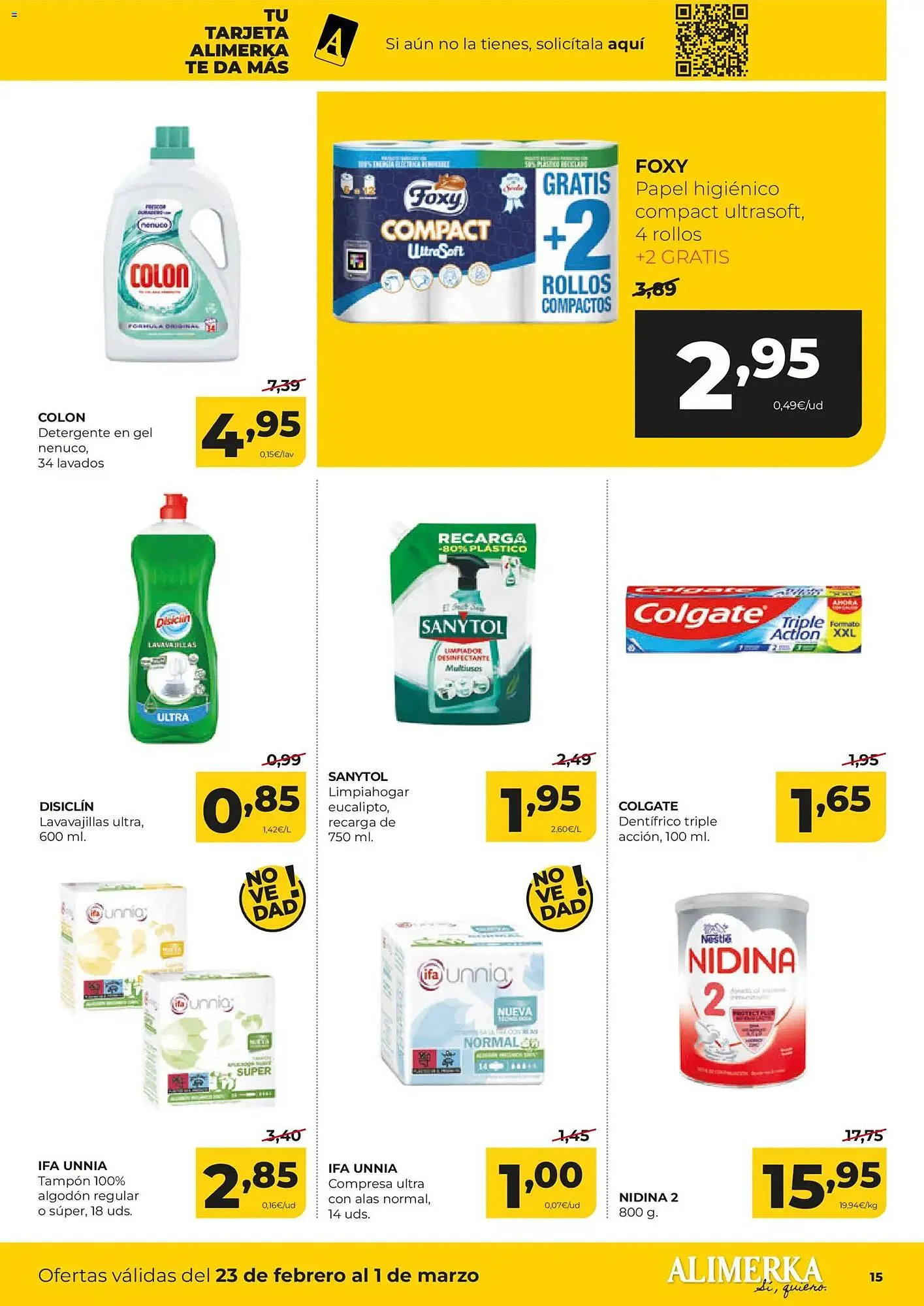 Catálogo de Folleto Alimerka 23 de febrero al 1 de marzo 2026 - Página 15