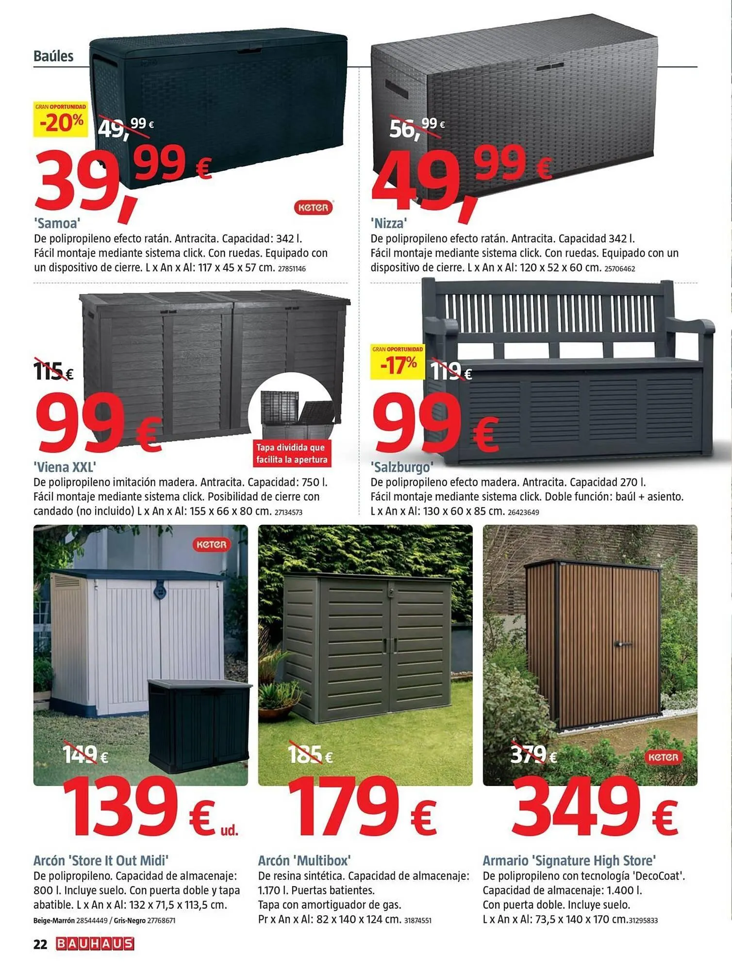 Catálogo de Catálogo Bauhaus 25 de septiembre al 22 de octubre 2025 - Página 22