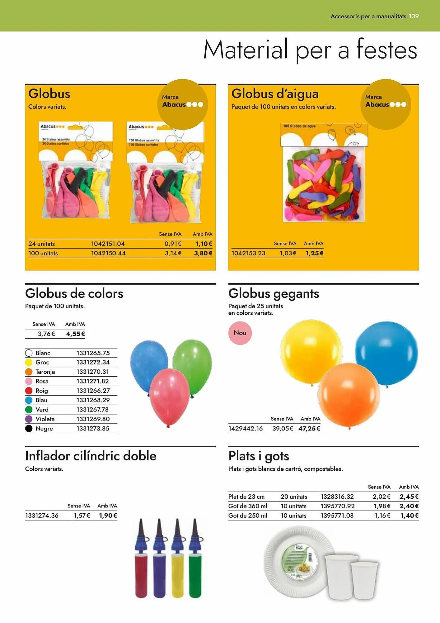 Catálogo de Folleto Abacus 23 de marzo al 31 de enero 2024 - Página 141
