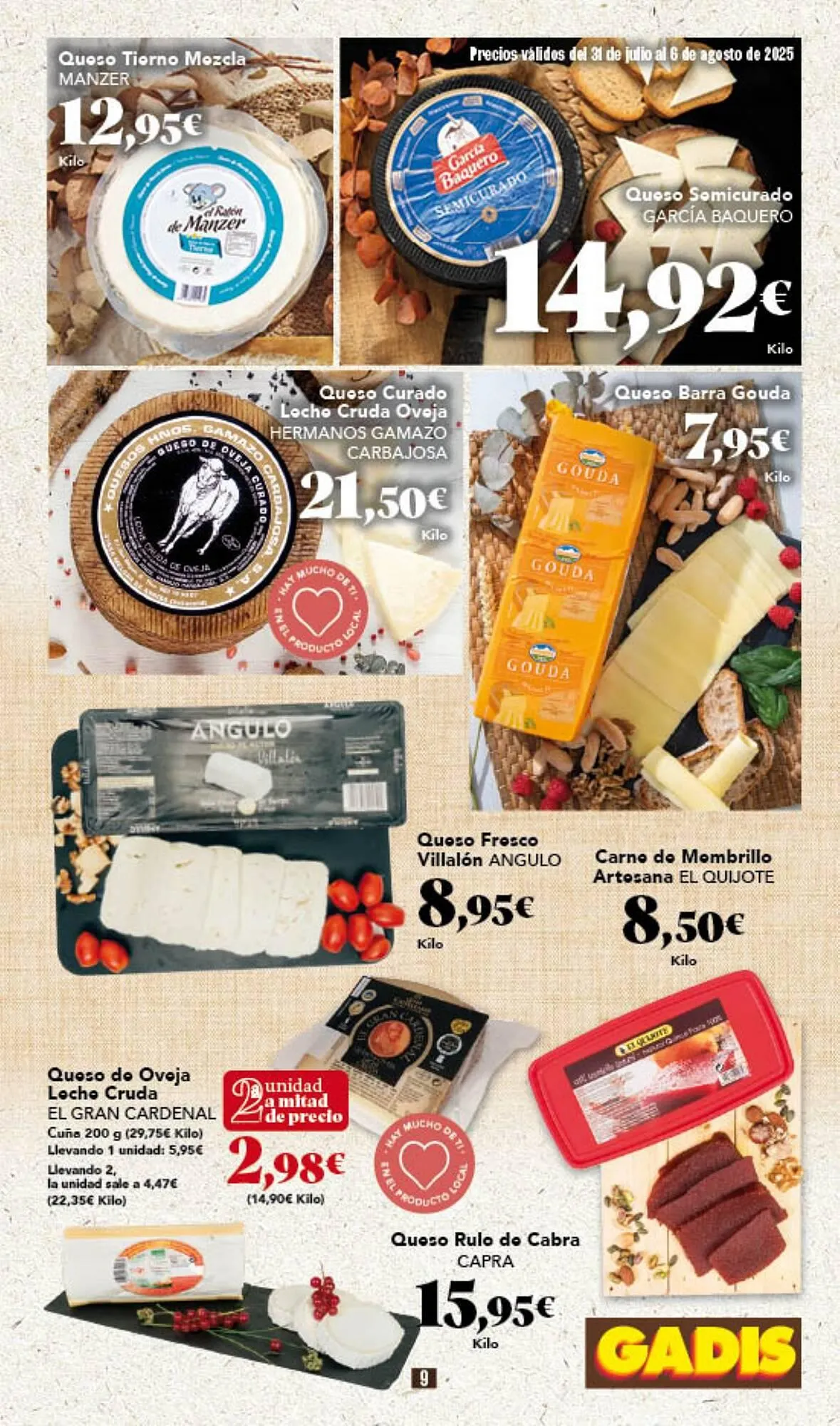 Catálogo de Folleto Gadis 31 de julio al 6 de agosto 2025 - Página 9