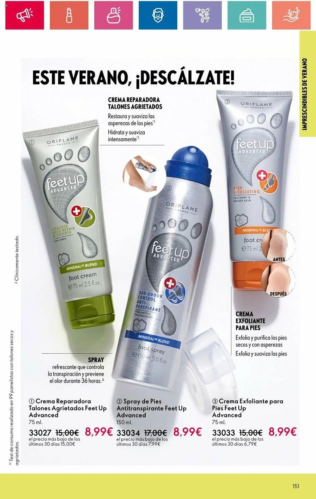 Catálogo de Folleto Oriflame 7 de mayo al 27 de mayo 2024 - Página 151
