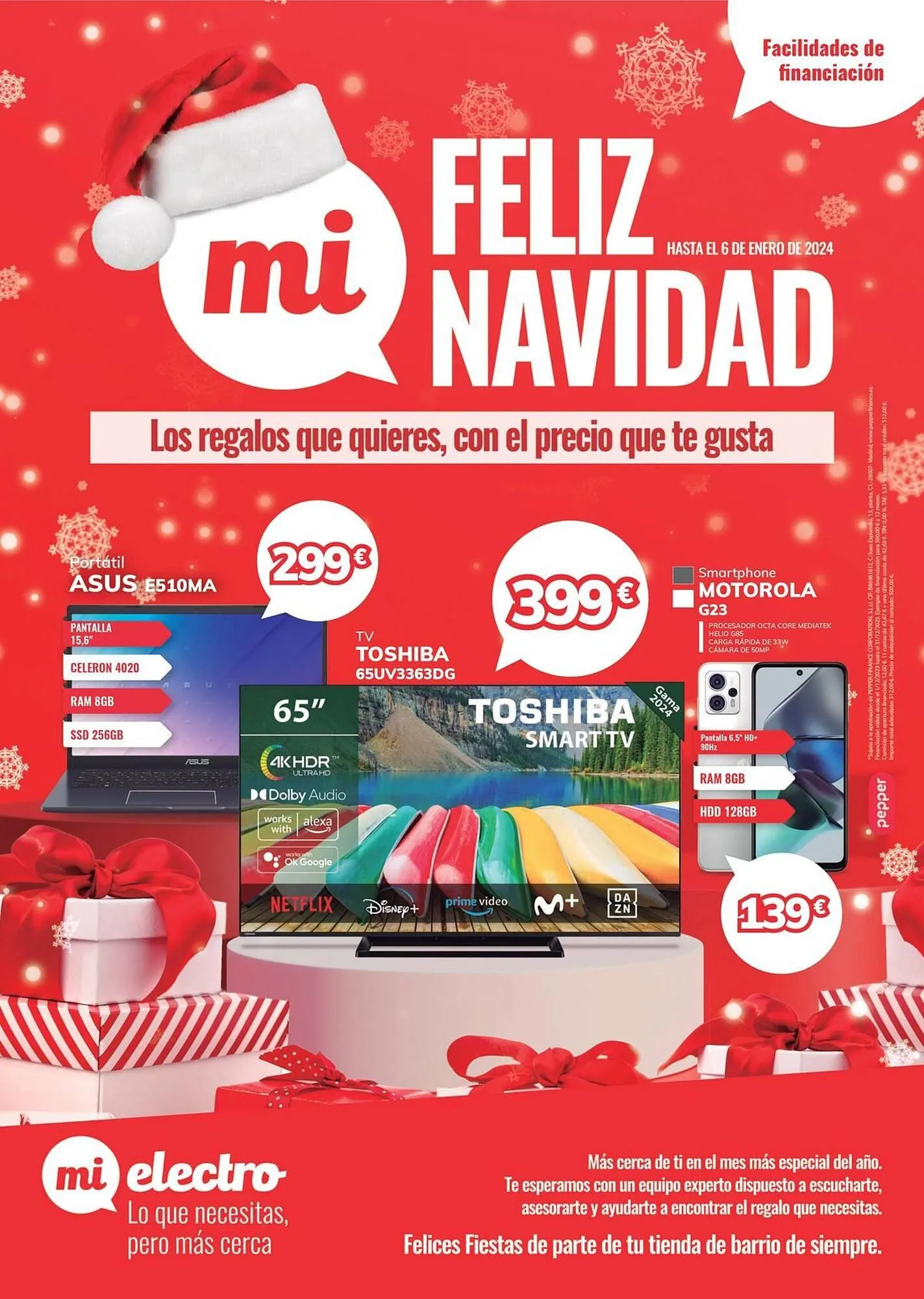 Catálogo de Folleto Mi electro 6 de diciembre al 6 de enero 2024 - Página 1