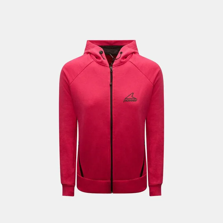 Sudadera con capucha y cierre de cremallera