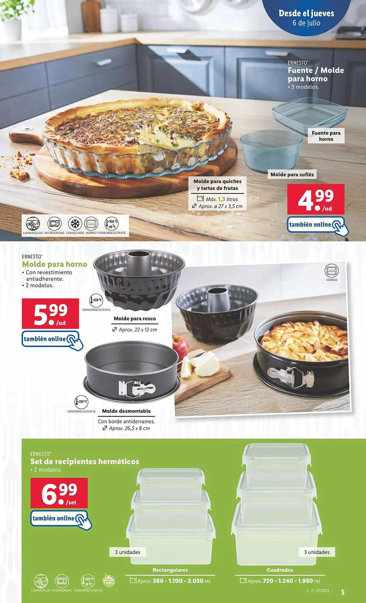 Catálogo de Folleto Lidl 29 de junio al 13 de julio 2023 - Página 27