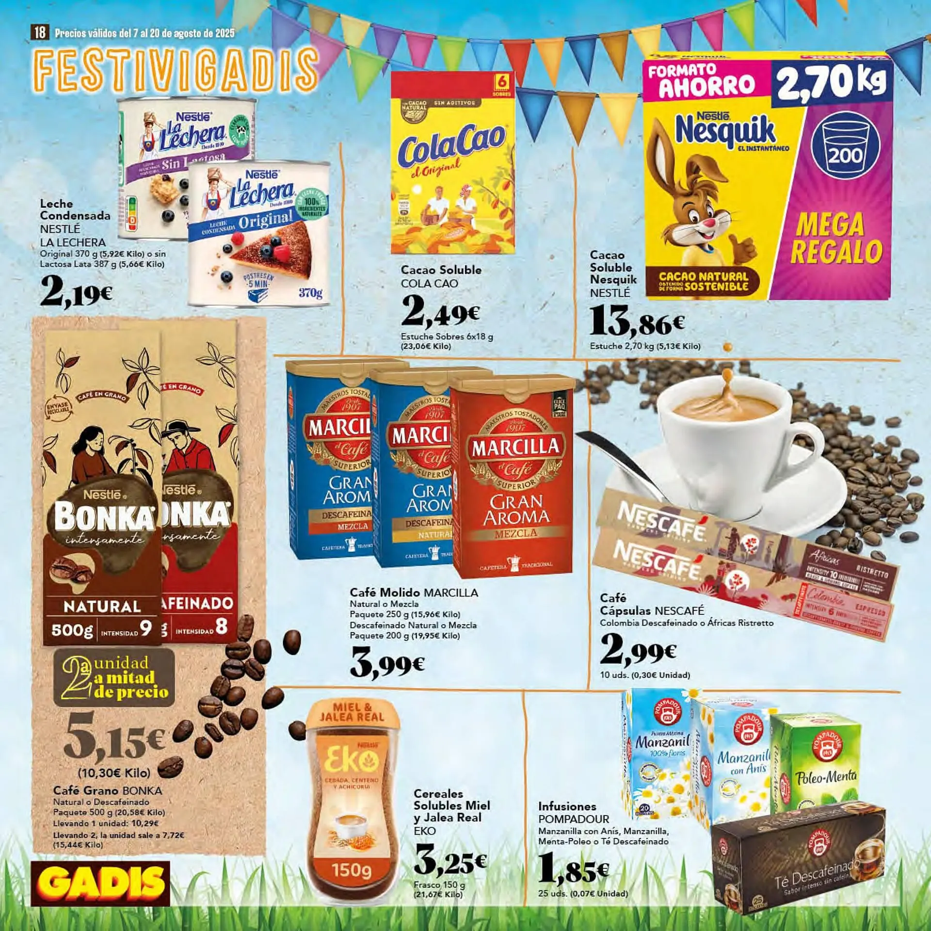 Catálogo de Folleto Gadis 7 de agosto al 21 de agosto 2025 - Página 18