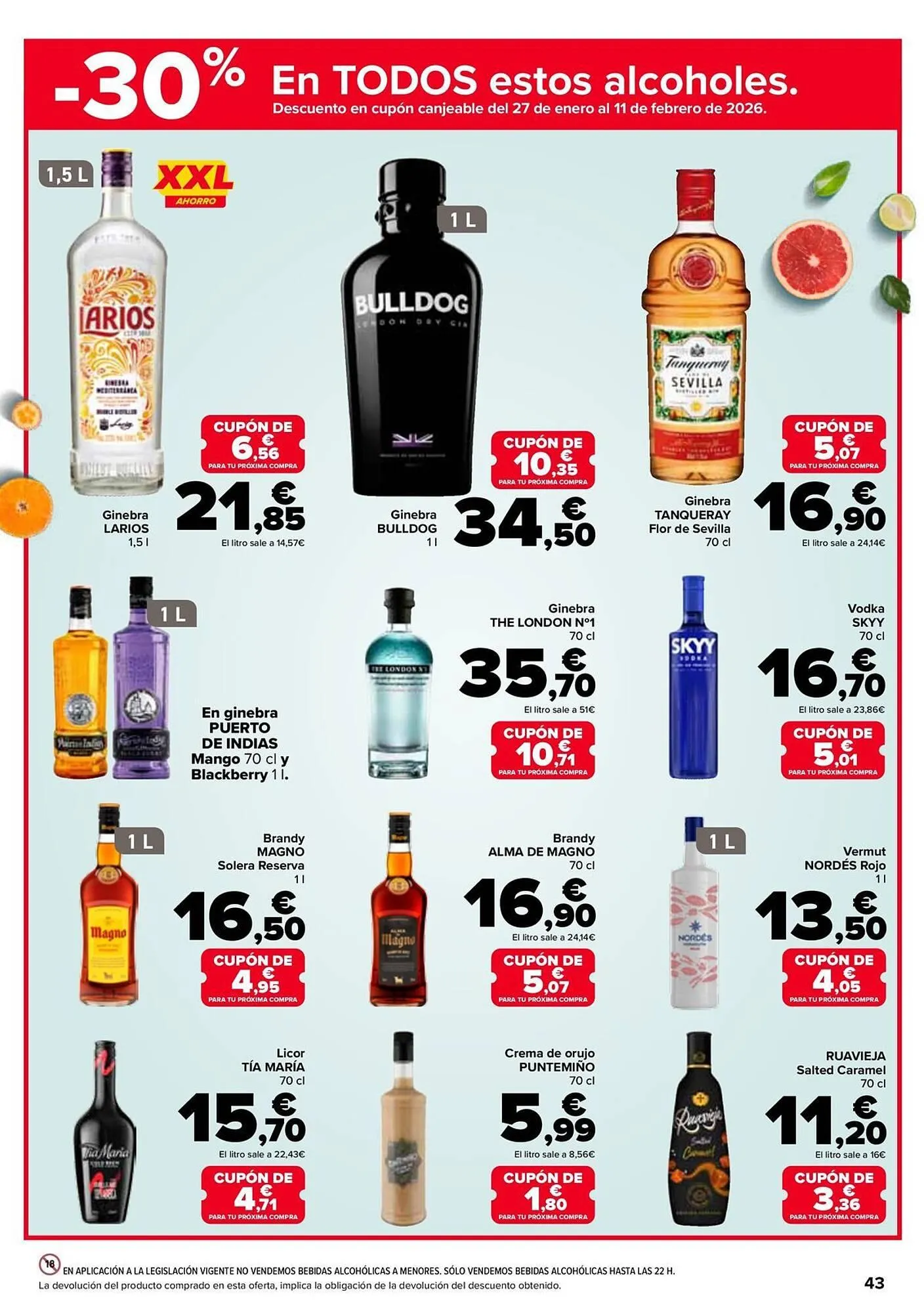 Catálogo de Folleto Carrefour 15 de enero al 26 de enero 2026 - Página 43