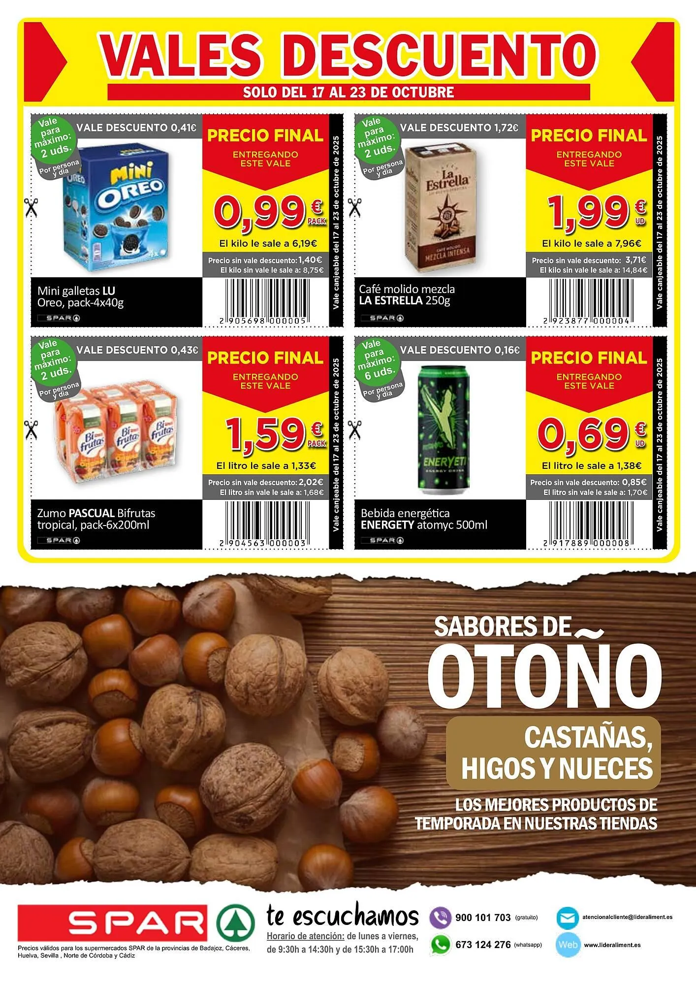 Catálogo de Folleto SPAR 24 de octubre al 2 de noviembre 2025 - Página 12