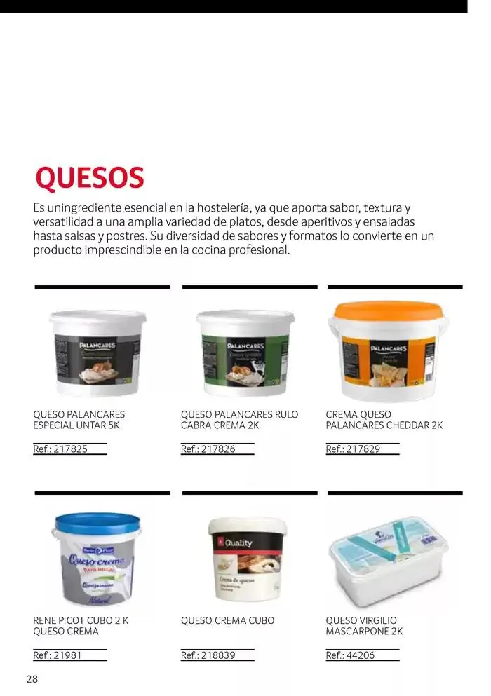 Catálogo de Nuestra selección de hostelería 1 de marzo al 30 de abril 2025 - Página 28
