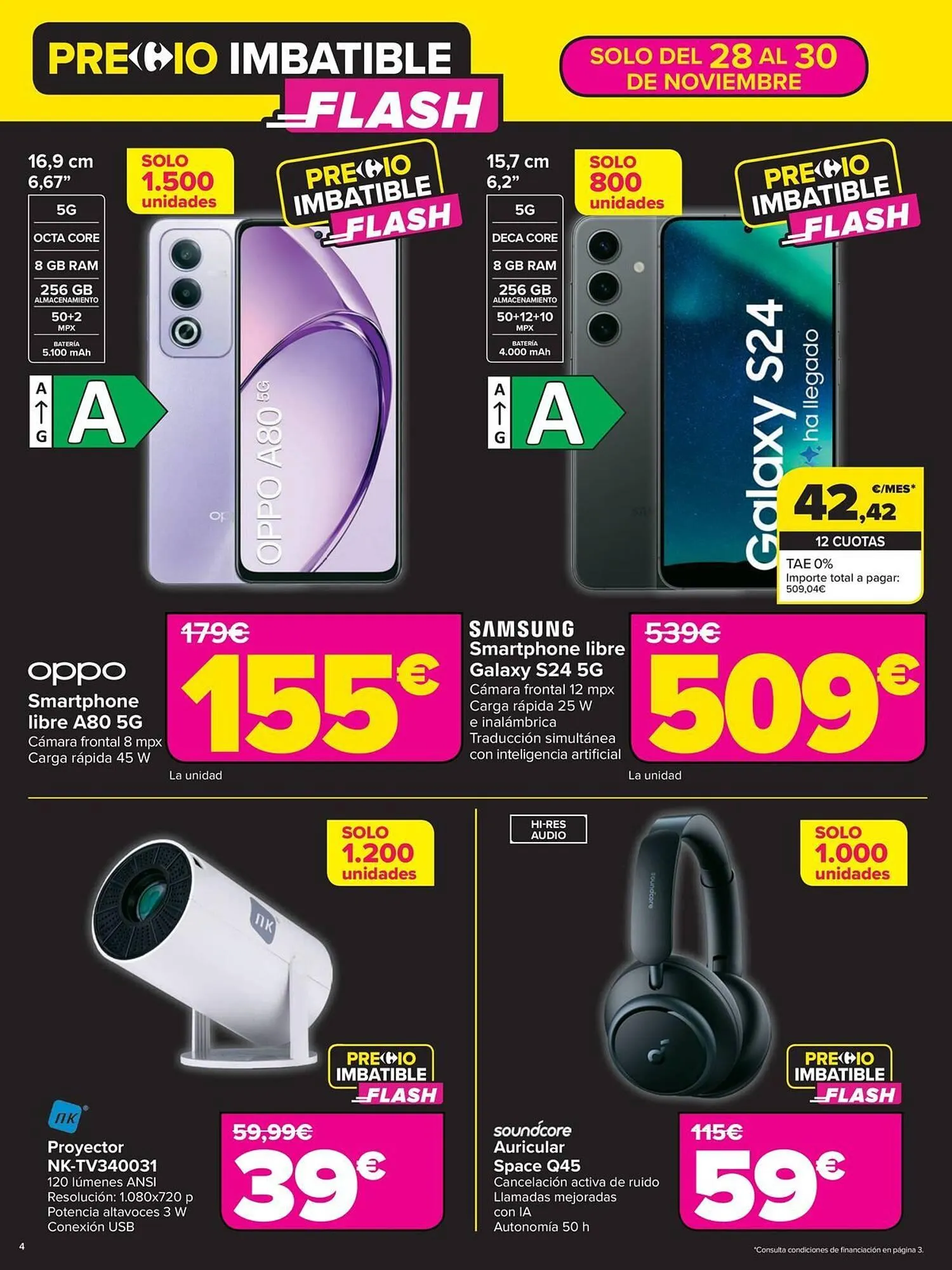 Catálogo de Folleto Carrefour 28 de noviembre al 30 de noviembre 2025 - Página 4