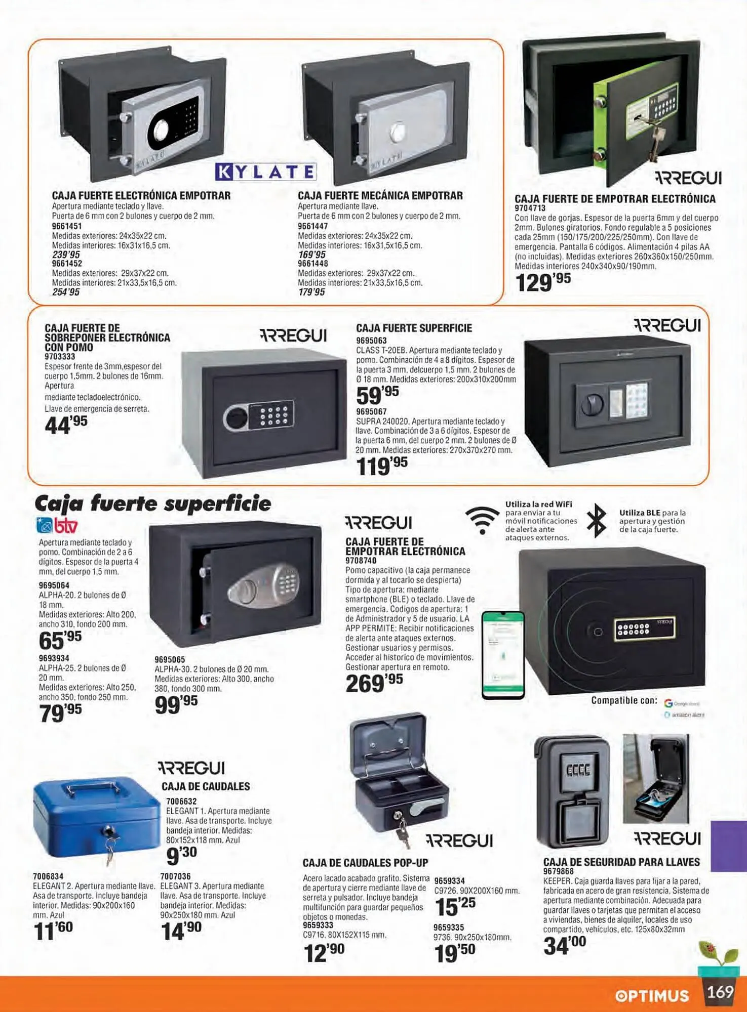 Catálogo de Folleto Optimus 27 de marzo al 31 de agosto 2023 - Página 169