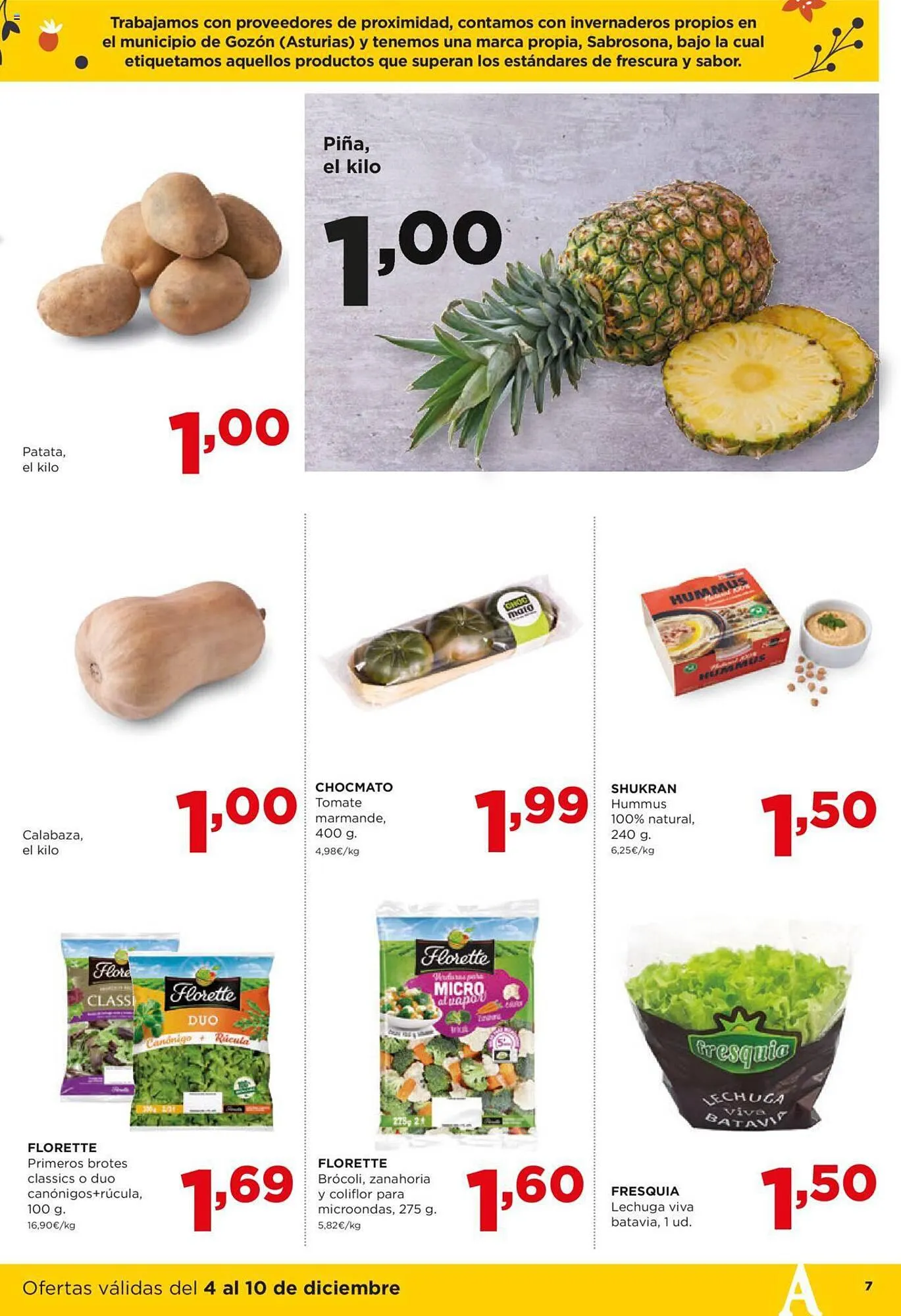 Catálogo de Folleto Alimerka 4 de diciembre al 10 de diciembre 2023 - Página 7