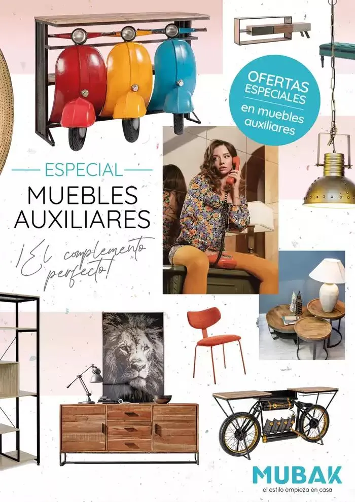Catálogo de Especial Muebles Auxiliares 4 de noviembre al 4 de enero 2025 - Página 1