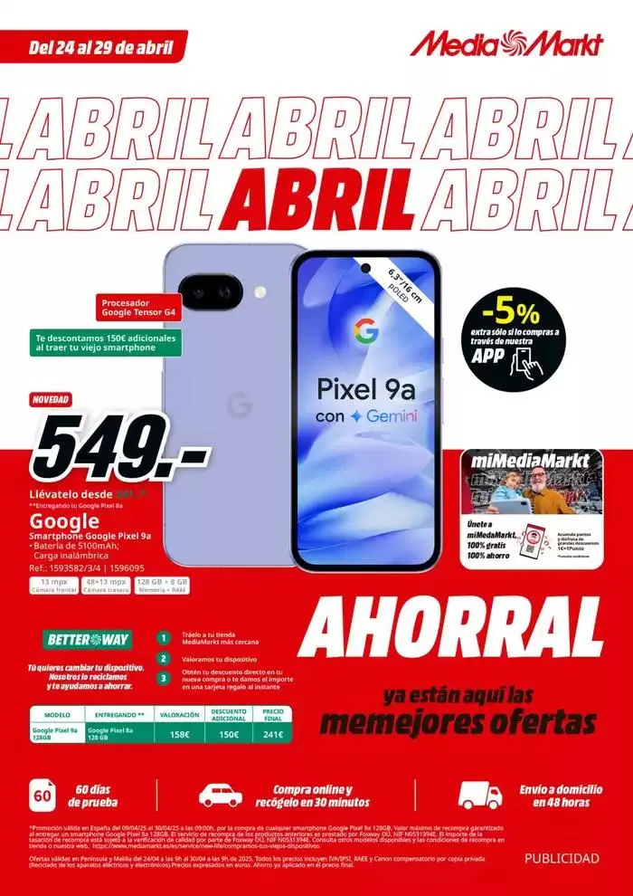 Catálogo de Abril ahorral 24 de abril al 30 de abril 2025 - Página 1
