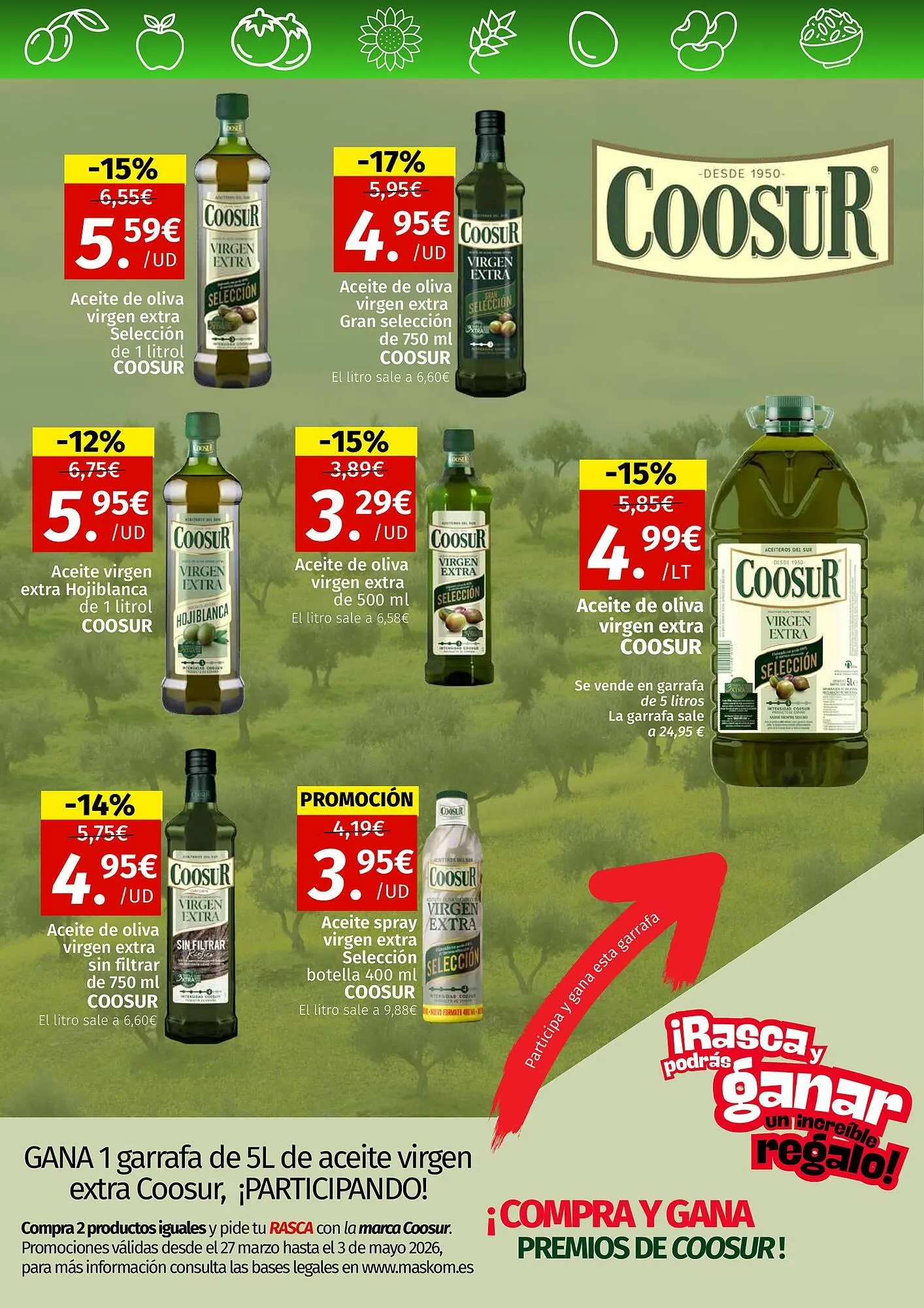 Catálogo de Folleto Maskom Supermercados 27 de marzo al 3 de mayo 2026 - Página 12