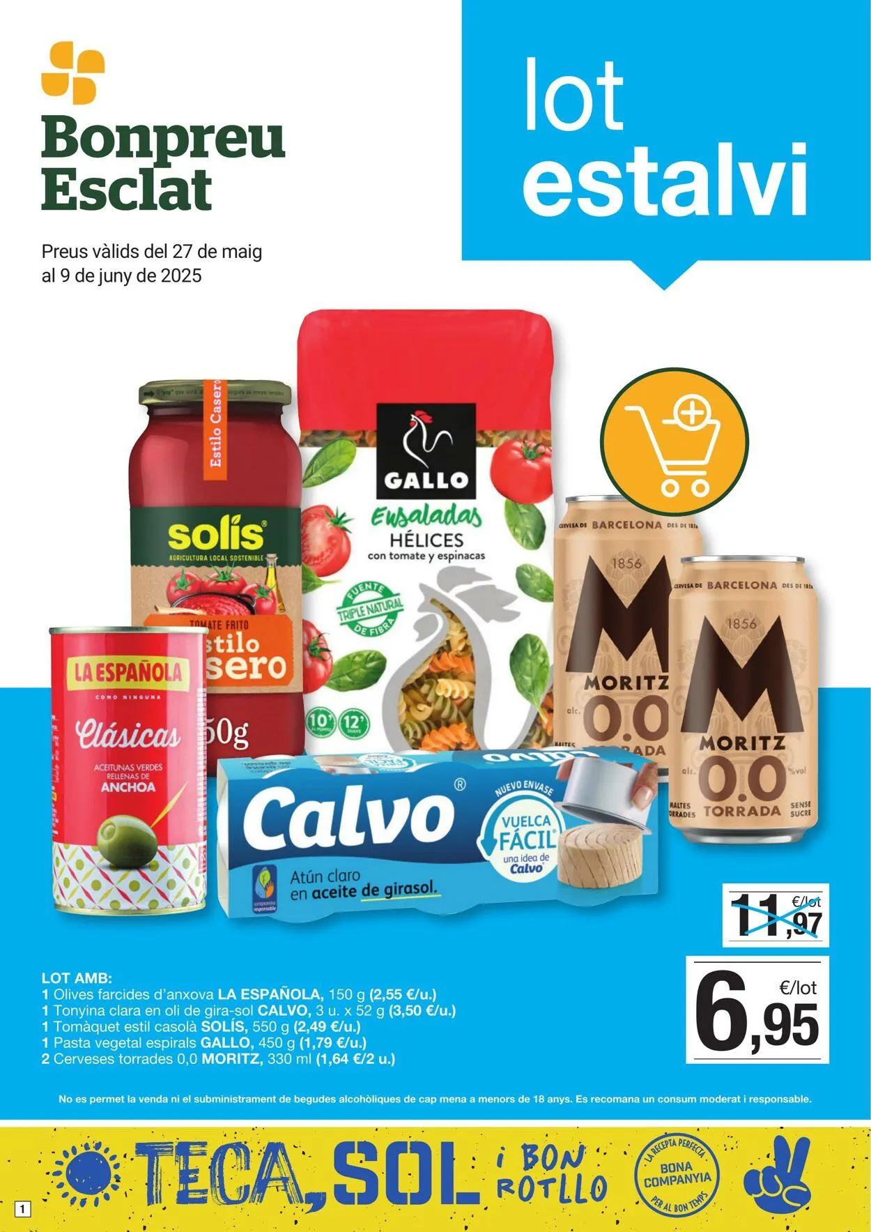 Catálogo de Bonpreu Oferta actual 4 de julio al 18 de julio 2025 - Página 1