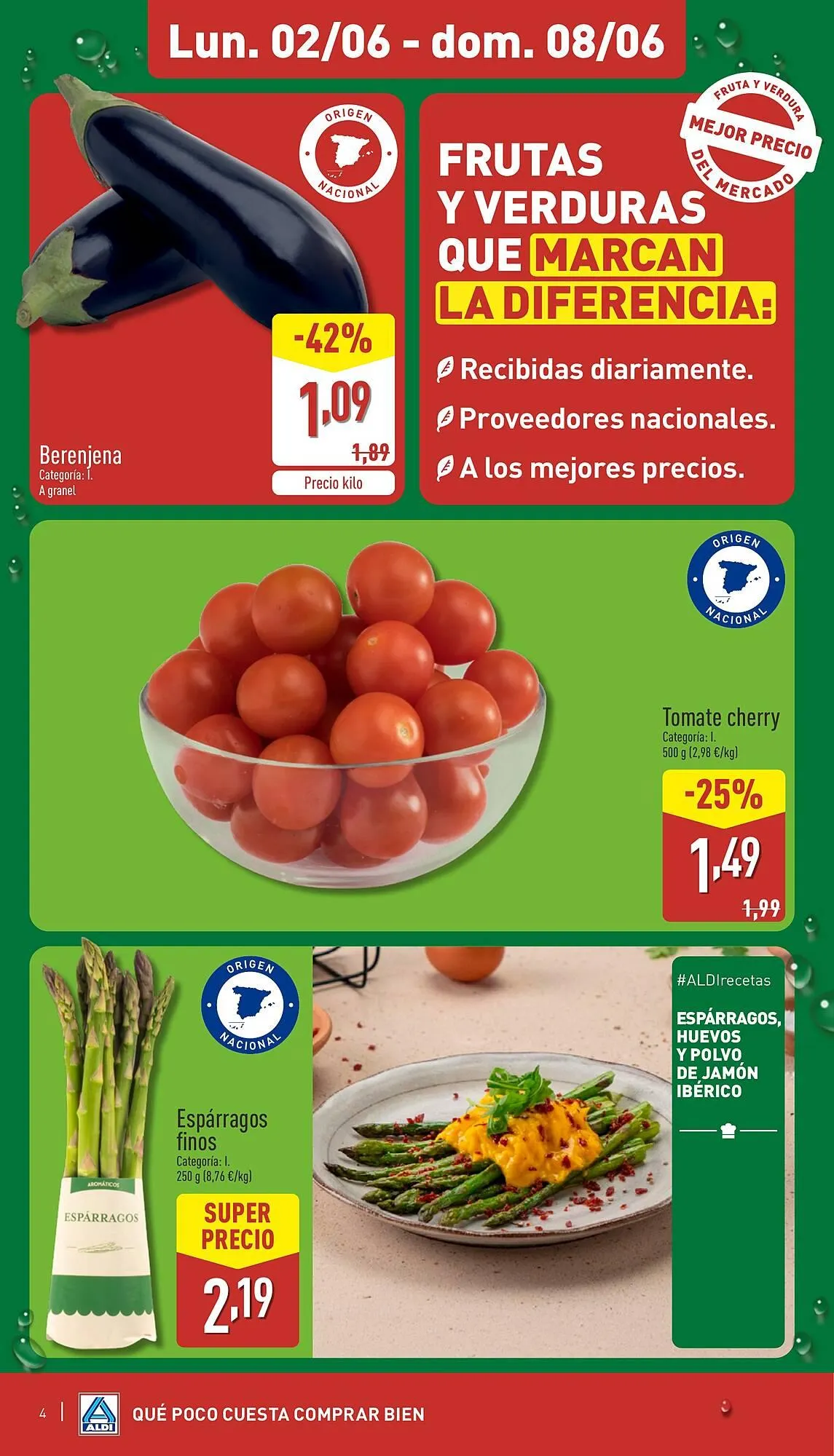 Catálogo de Folleto ALDI 2 de junio al 8 de junio 2025 - Página 4