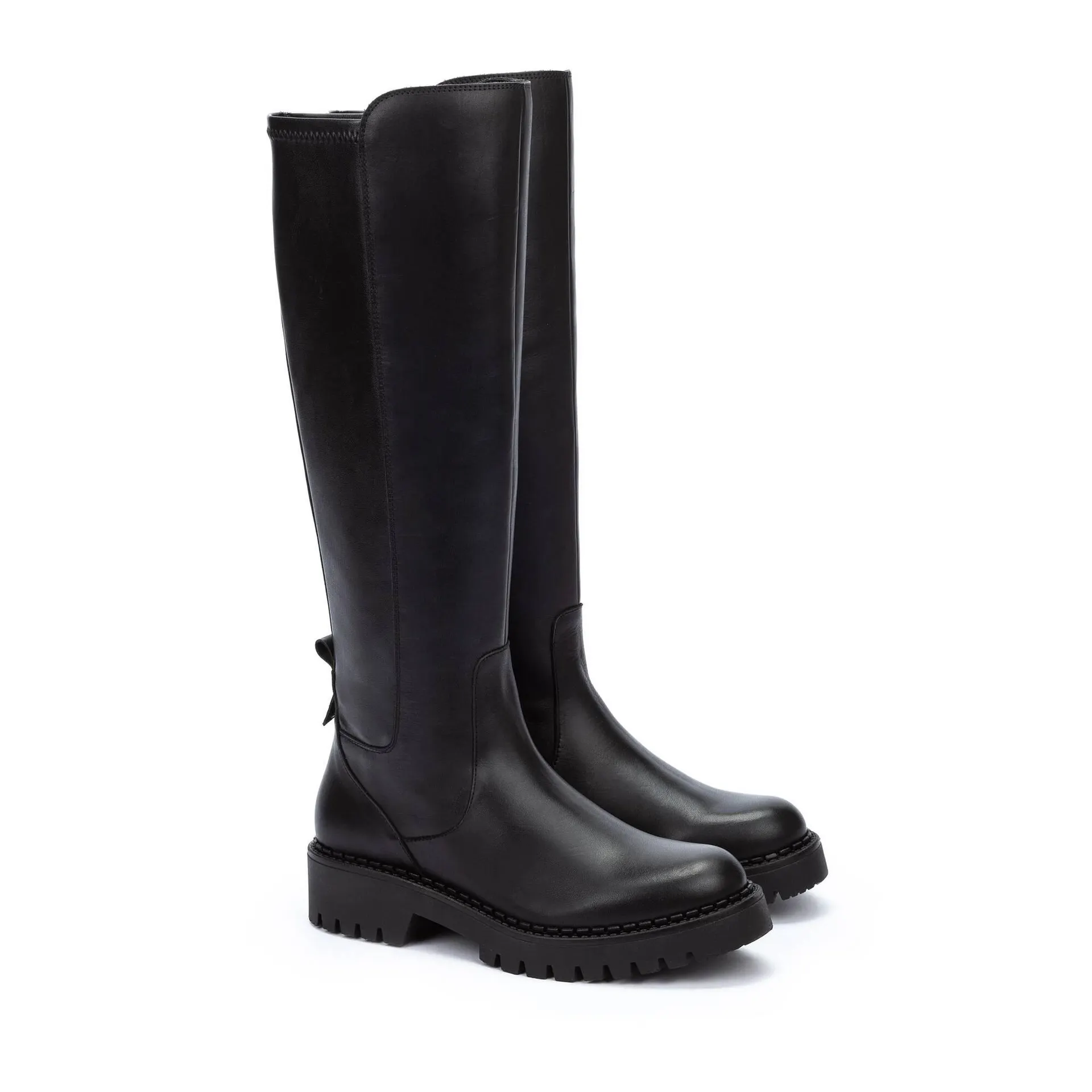 botas altas con suela gruesa