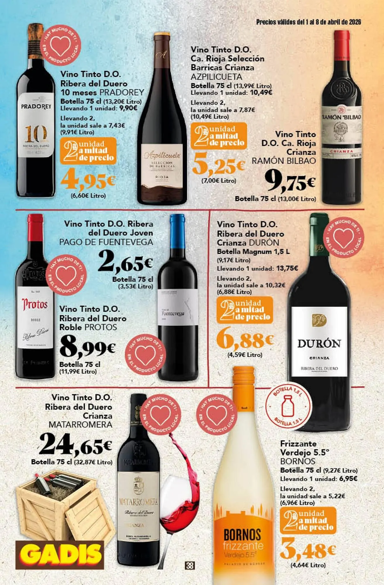 Catálogo de Folleto Gadis 1 de abril al 8 de abril 2026 - Página 38