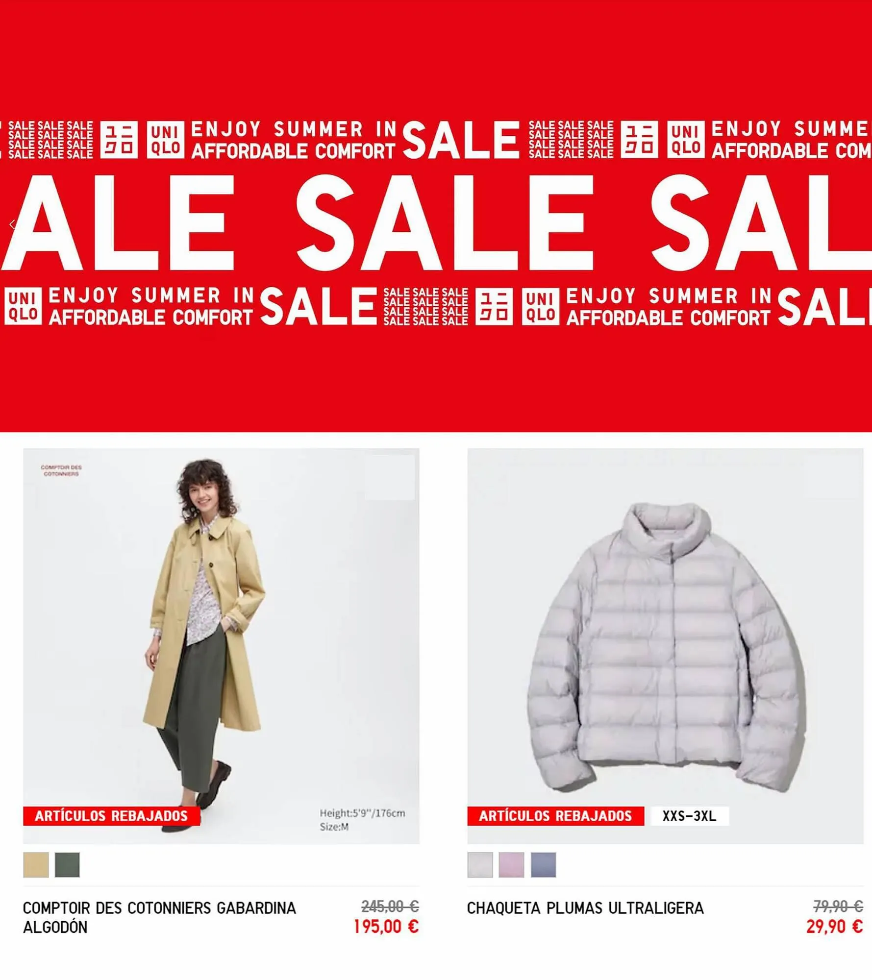 Catálogo de Folleto Uniqlo 28 de junio al 27 de julio 2023 - Página 4