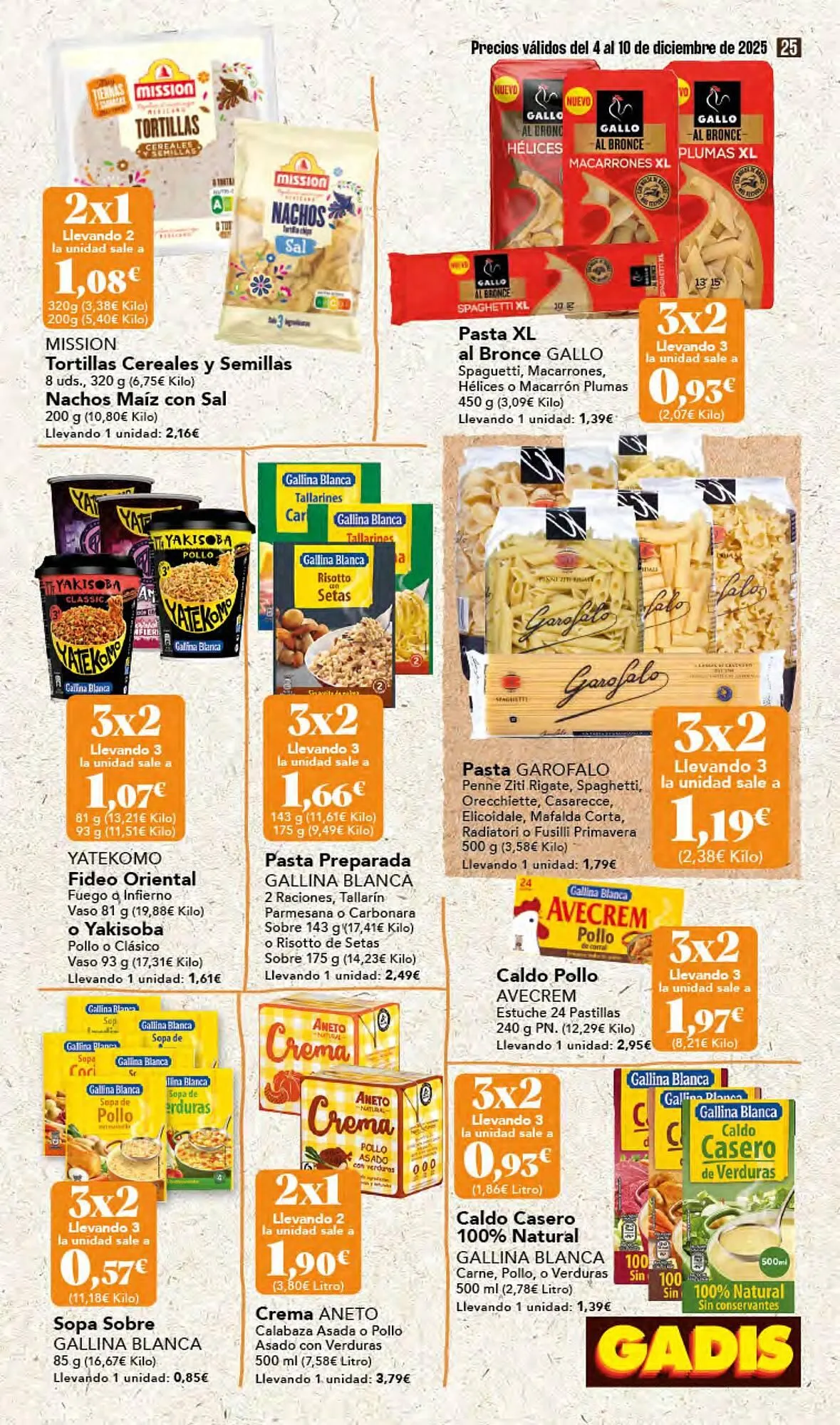 Catálogo de Folleto Gadis 4 de diciembre al 10 de diciembre 2025 - Página 25