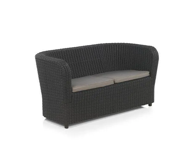 Sofá de jardín de 2 plazas 120 x 66 x 72 cm LECCE