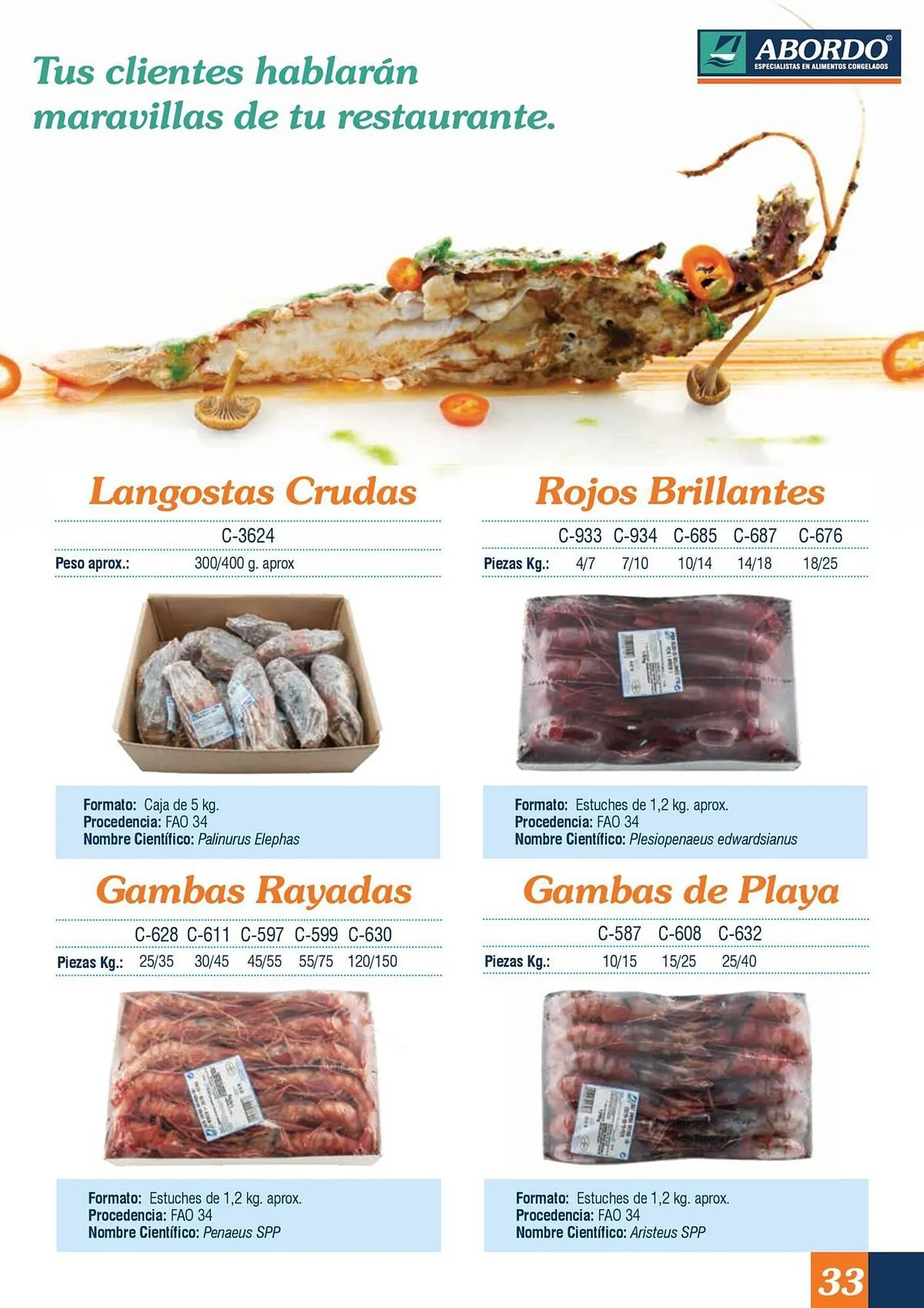 Catálogo de Folleto Abordo 5 de marzo al 30 de junio 2026 - Página 33