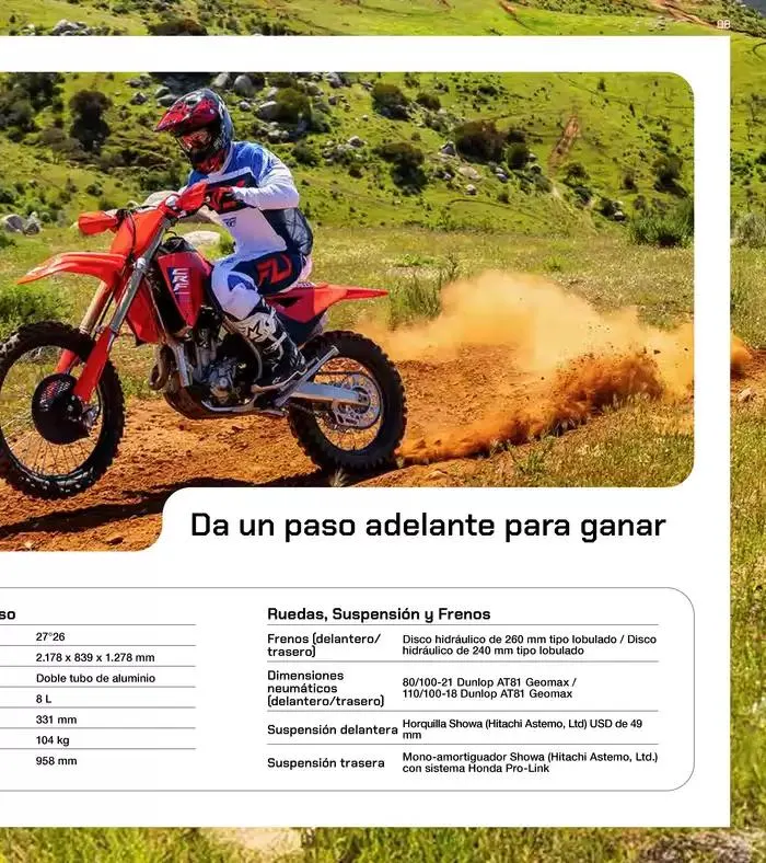 Catálogo de Gama Off-Road 2025 14 de mayo al 31 de diciembre 2025 - Página 16