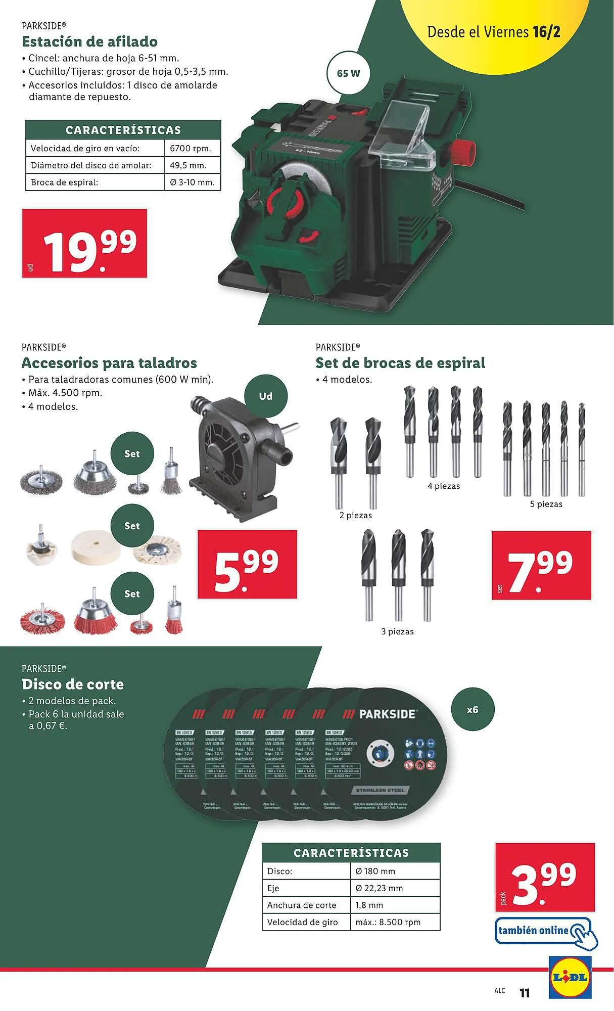 Catálogo de Folleto Lidl 12 de febrero al 18 de febrero 2024 - Página 11