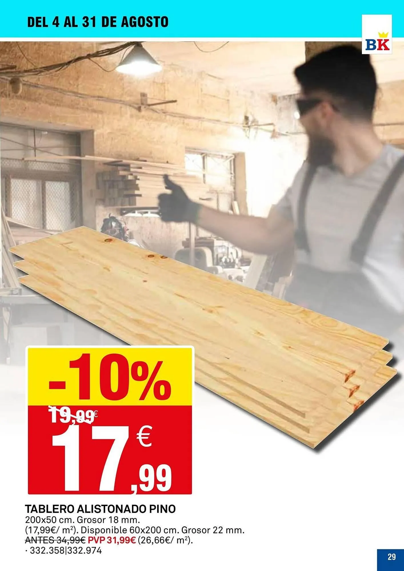 Catálogo de Folleto Bricoking 14 de agosto al 31 de agosto 2025 - Página 29