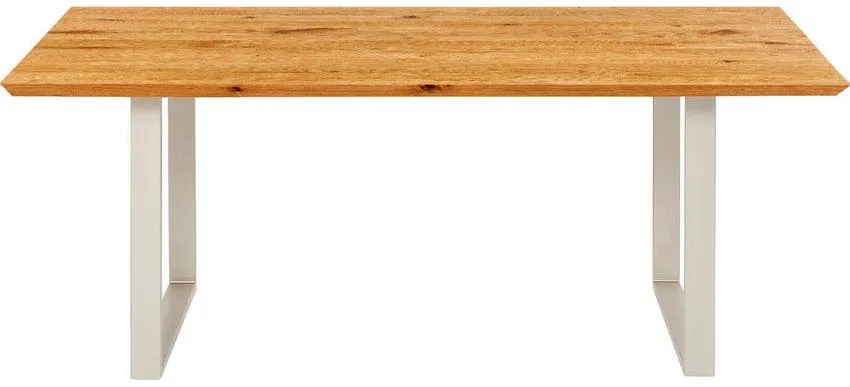 Mesa Symphony roble plata 180x90