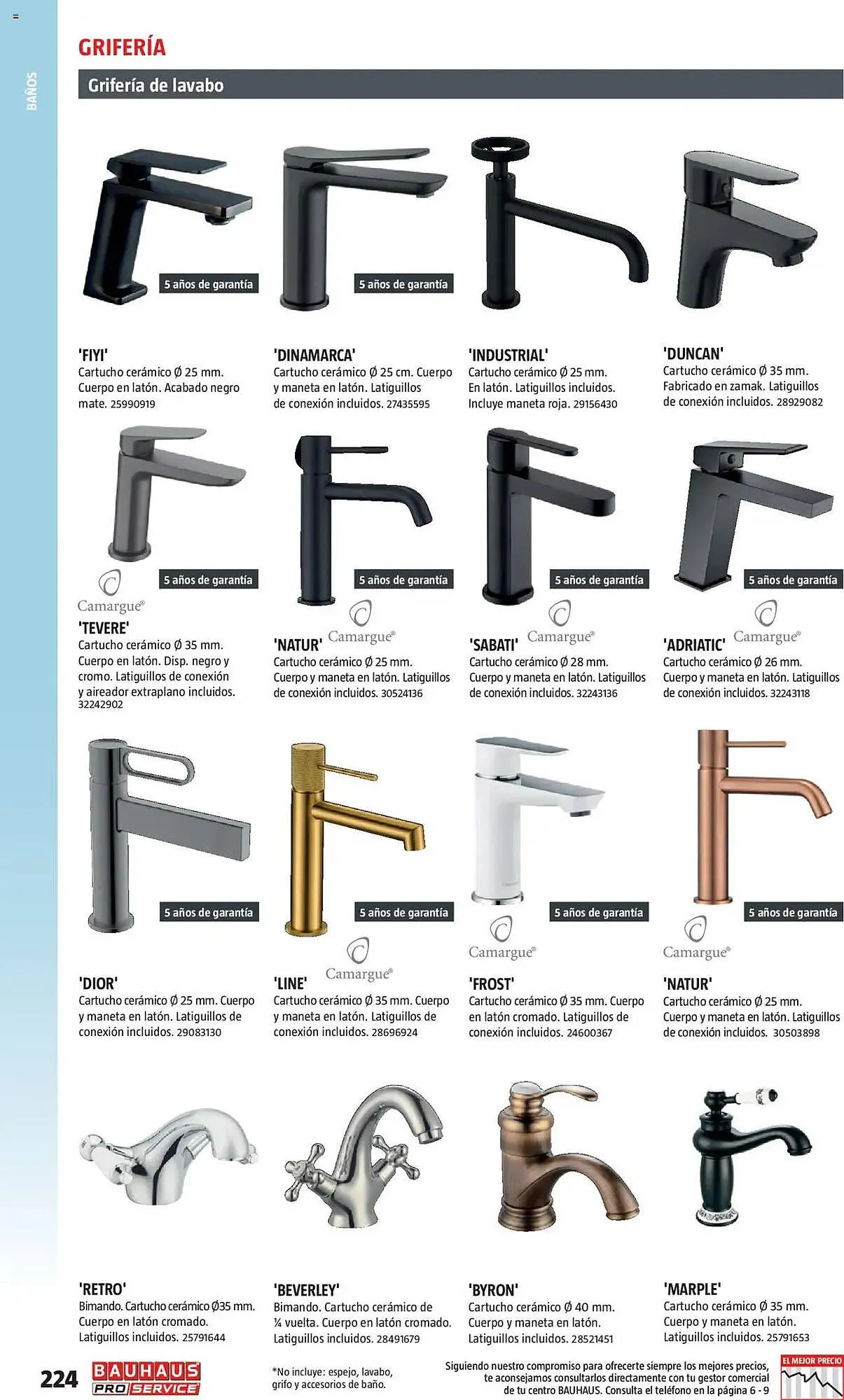 Catálogo de Folleto Bauhaus 24 de febrero al 31 de diciembre 2025 - Página 224