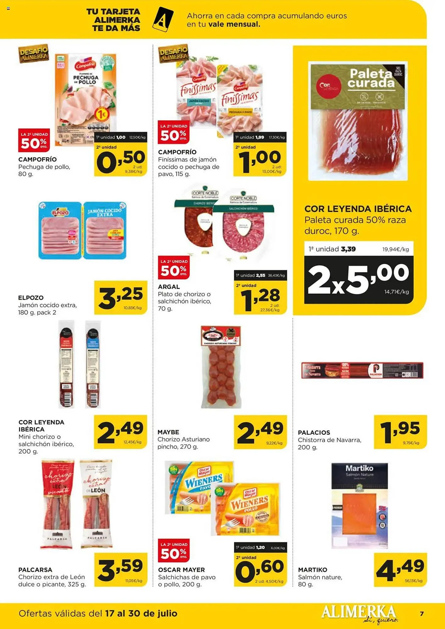 Catálogo de Folleto Alimerka 17 de julio al 30 de julio 2025 - Página 8