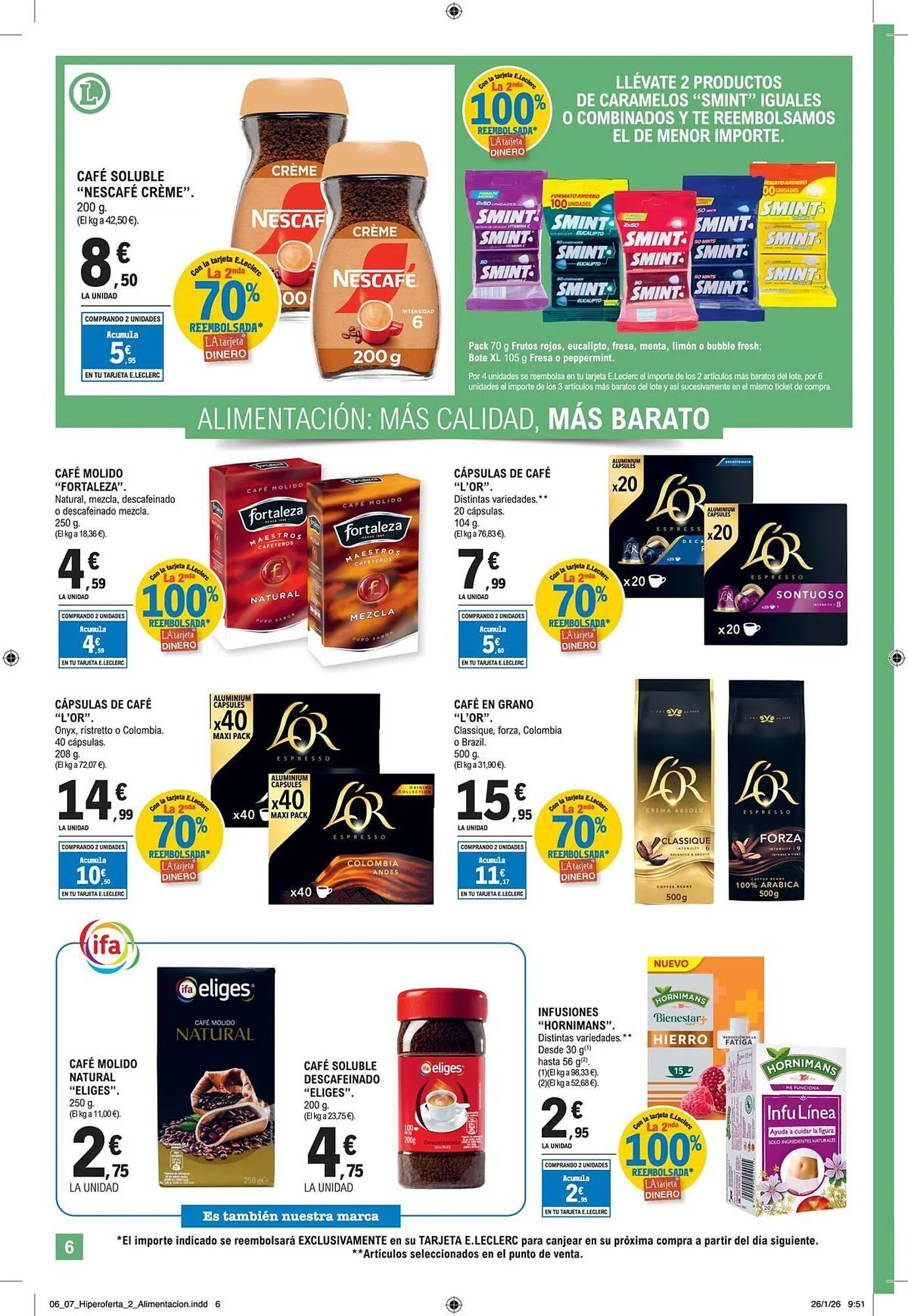 Catálogo de Catálogo E.Leclerc 4 de febrero al 15 de febrero 2026 - Página 6